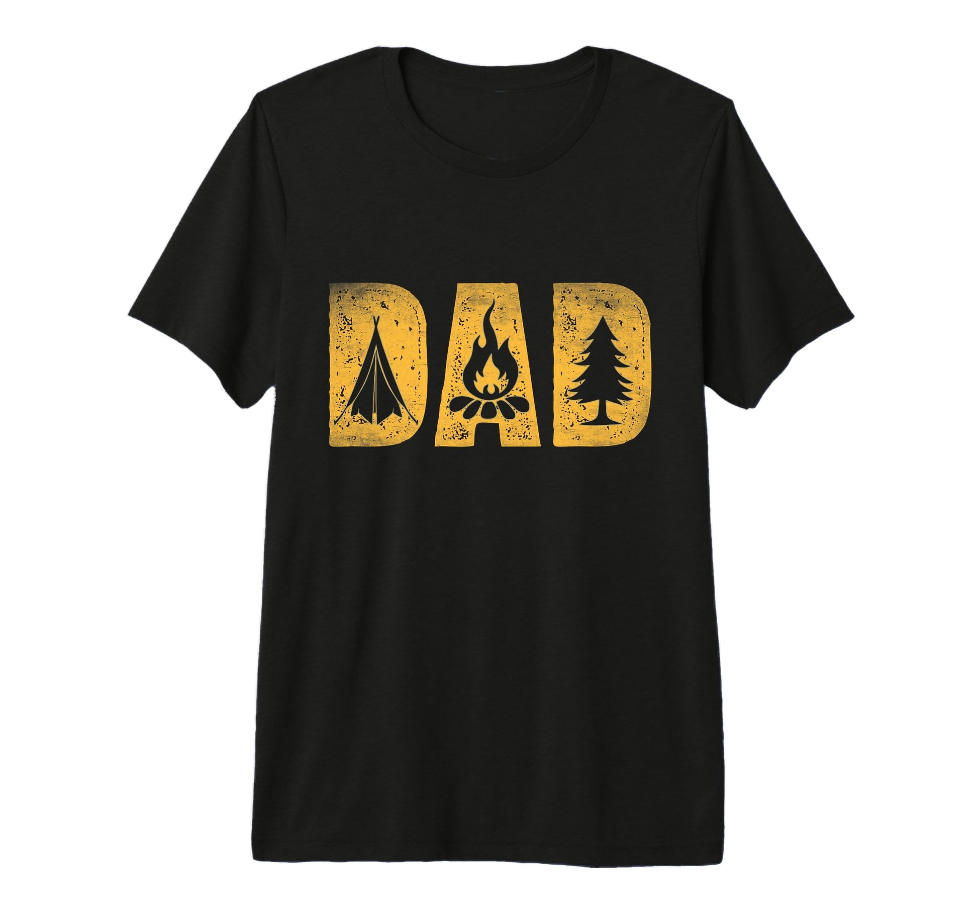 Camping Dad Fathers Day Camping T-Shirt - Fun Novelty Design Men Women - T-Shirt, Sweatshirt, Hoodie