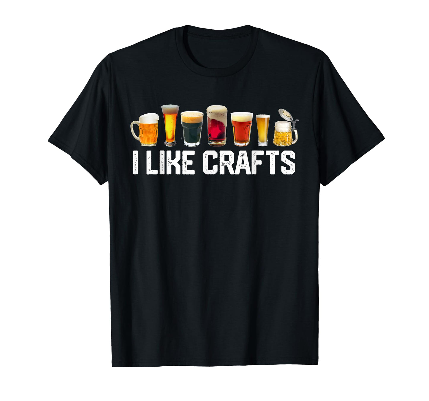 I Like Crafts Craft Beer Microbrew Hops T-Shirt - Novelty Apparel Unisex - T-Shirt, Sweatshirt, Hoodie
