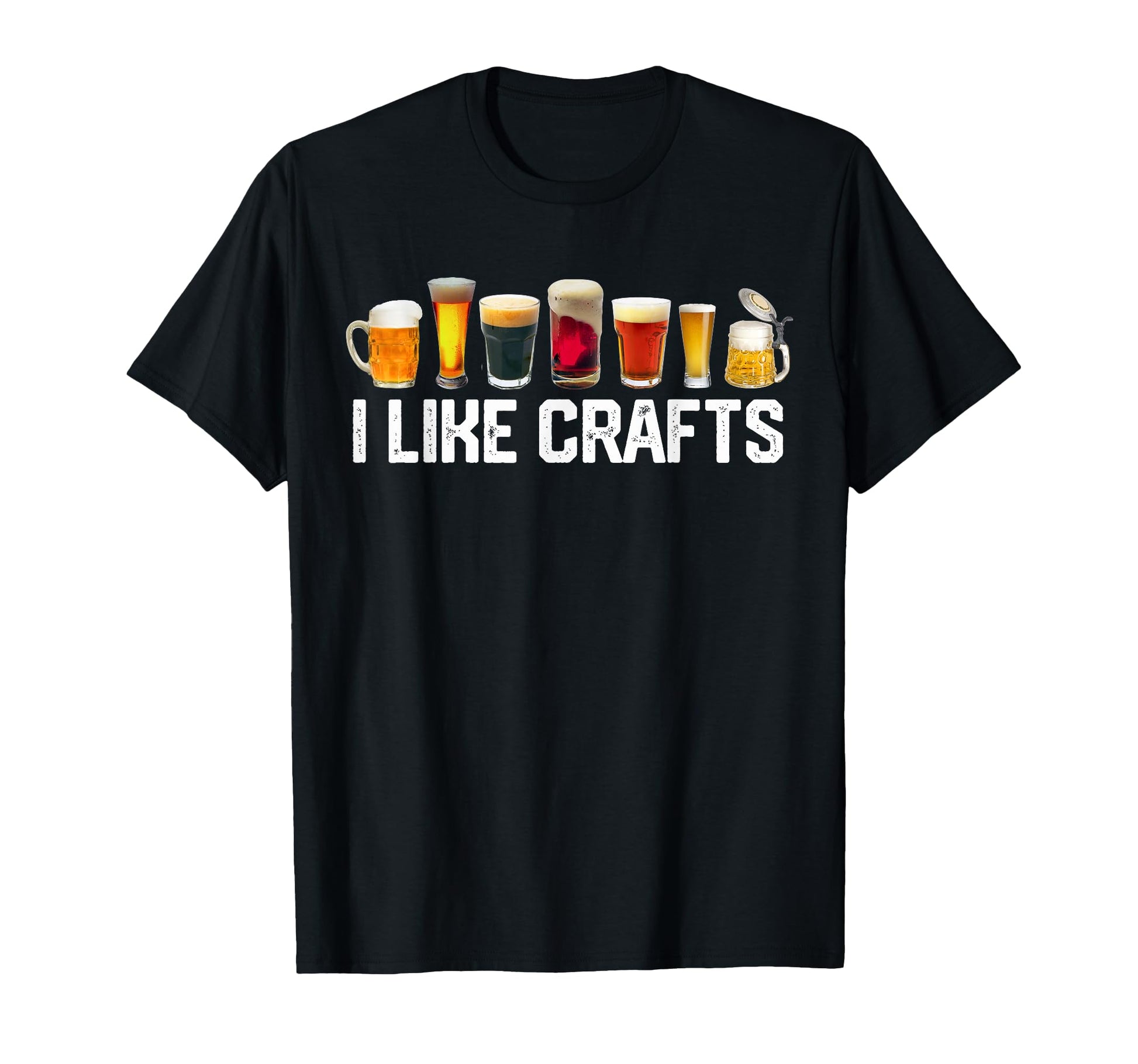 I Like Crafts Craft Beer Microbrew Hops T-Shirt - Novelty Apparel Unisex - T-Shirt, Sweatshirt, Hoodie