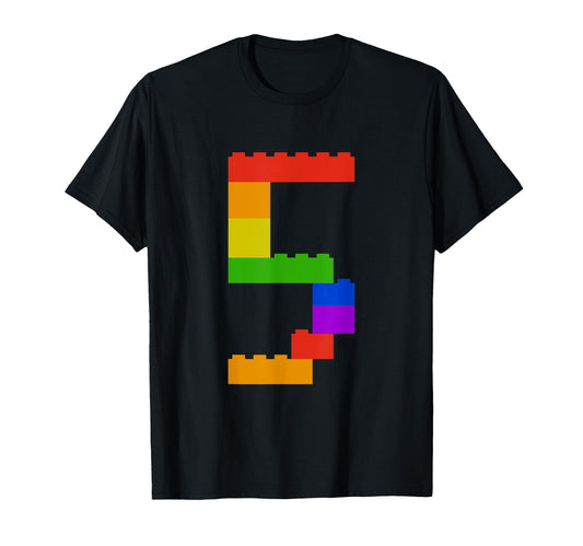 5Th Birthday This Little Builder Is T-Shirt - Casual Everyday Wear Unisex - T-Shirt, Sweatshirt, Hoodie