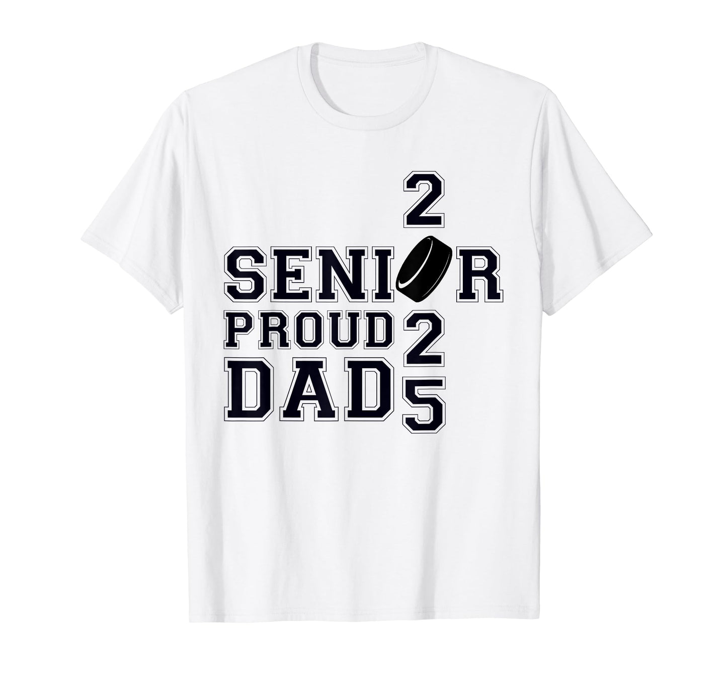 Senior Hockey Dad Class 2025 T-Shirt - Aesthetic Graphic Men Women - T-Shirt, Sweatshirt, Hoodie