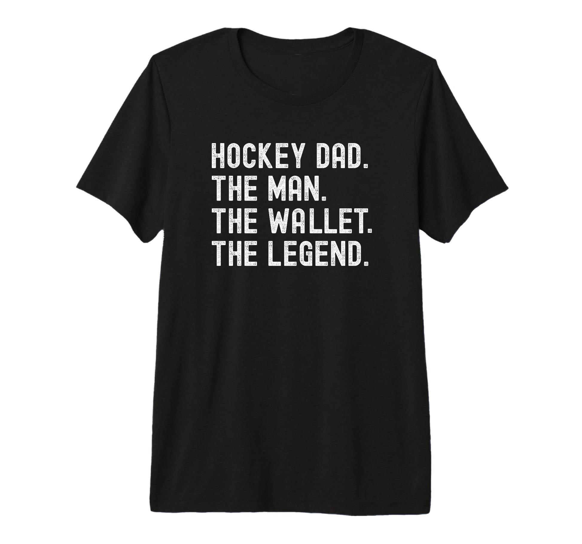 Hockey Dad Wallet Legend Tri Blend T-Shirt - Streetwear Style for Adults - T-Shirt, Sweatshirt, Hoodie
