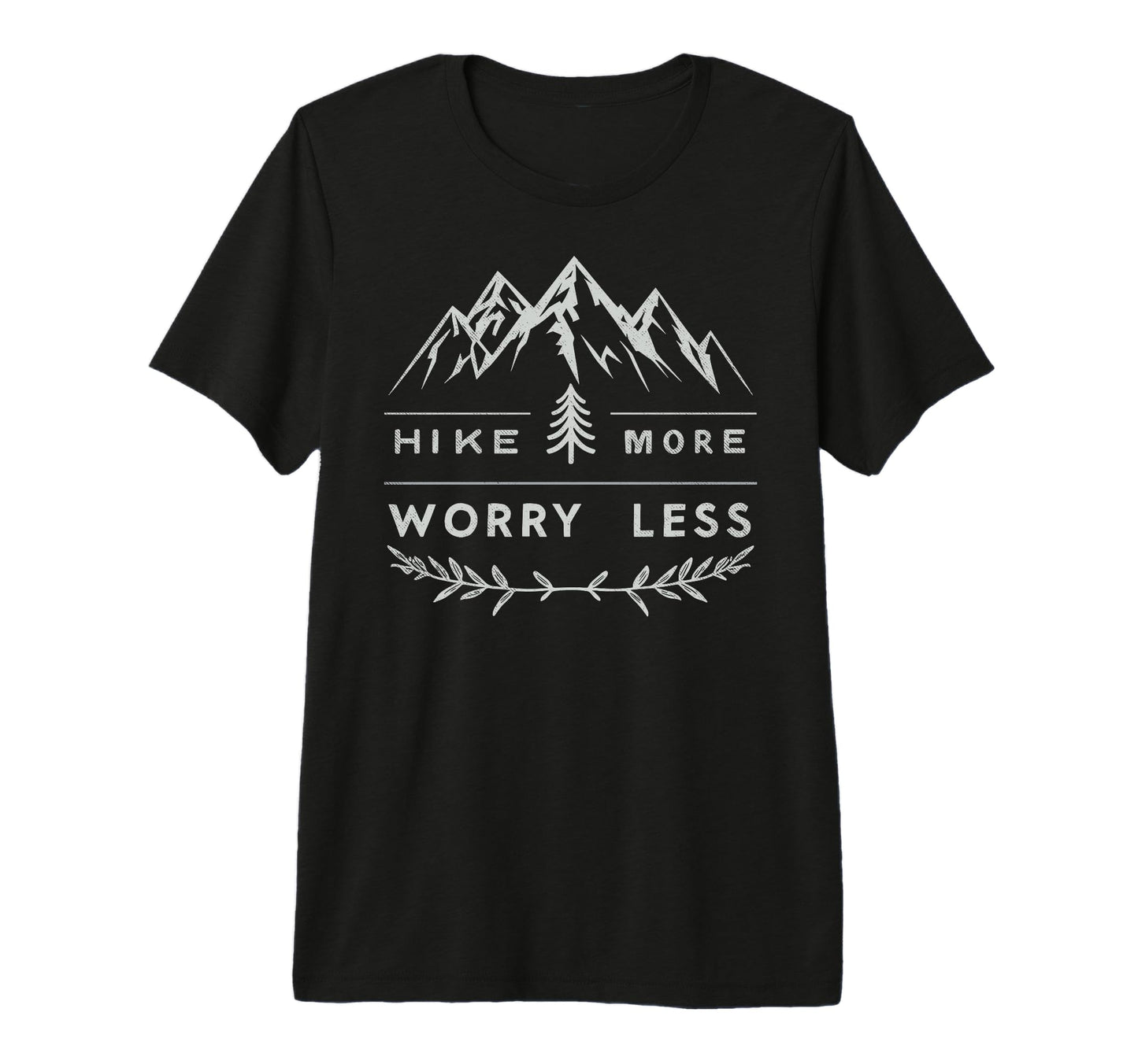 Funny Hike More Hiking Hiker Camping T-Shirt - Custom Art Print for Adults - T-Shirt, Sweatshirt, Hoodie