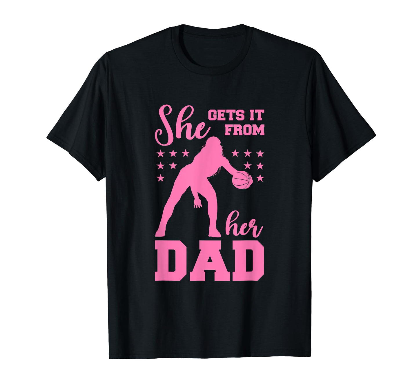 She Gets It From Her Dad T-Shirt - Trendy Graphic Men Women - T-Shirt, Sweatshirt, Hoodie