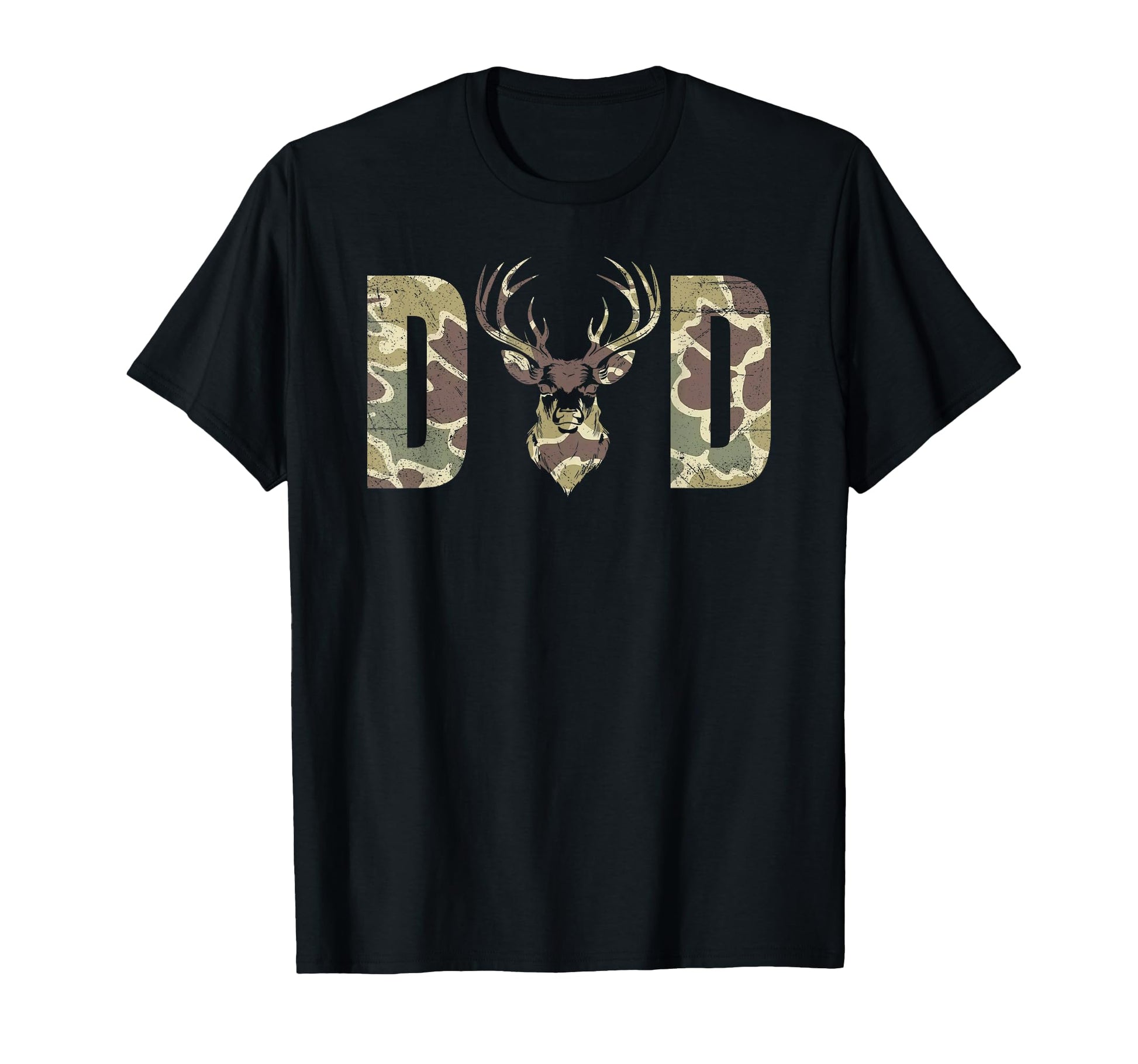 Old School Camo Dad Hunting Camouflage T-Shirt - Trendy Graphic Unisex - T-Shirt, Sweatshirt, Hoodie