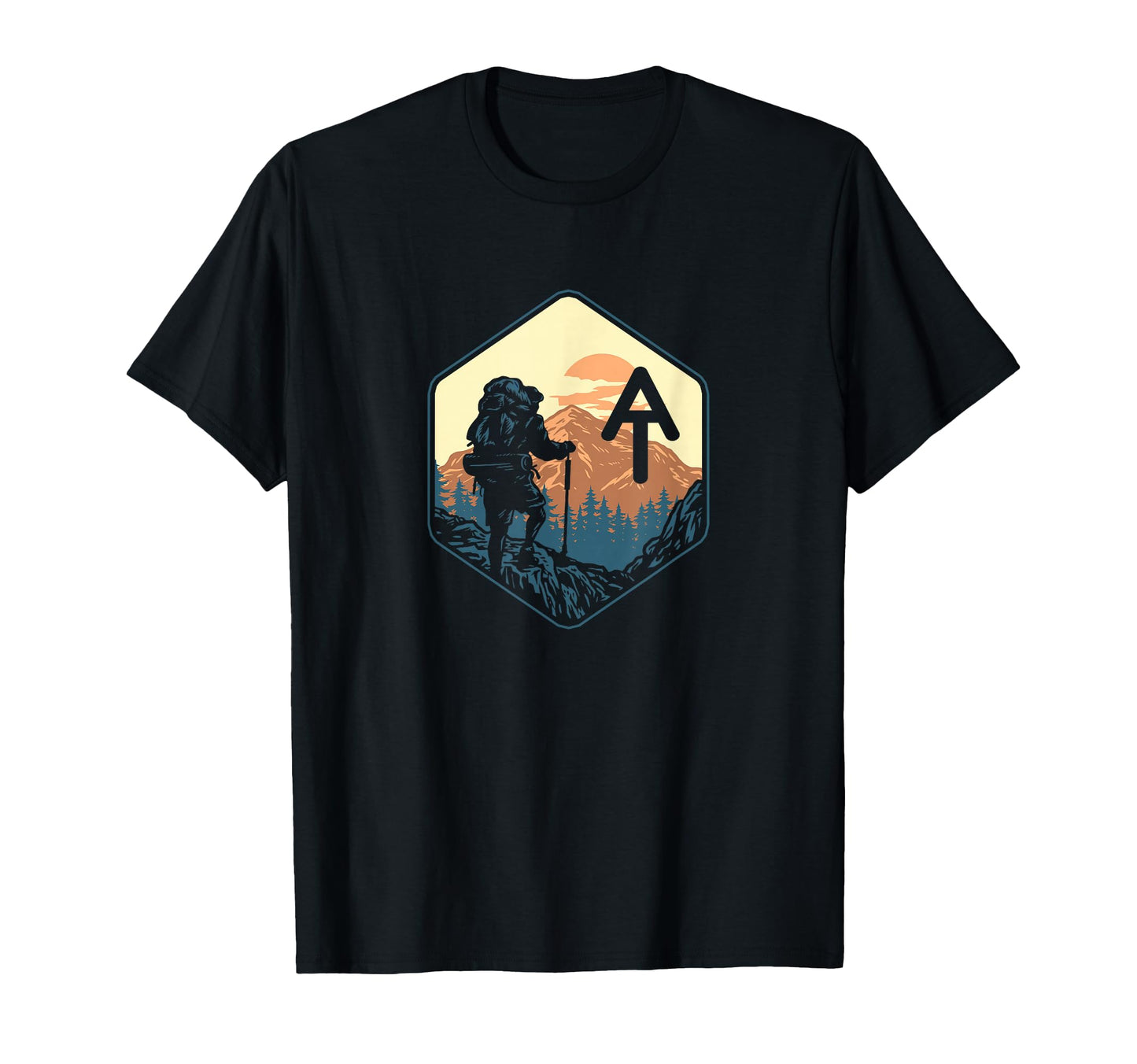 Adirondack Trail Hiking Mountains T-Shirt - Unique Graphic for Adults - T-Shirt, Sweatshirt, Hoodie