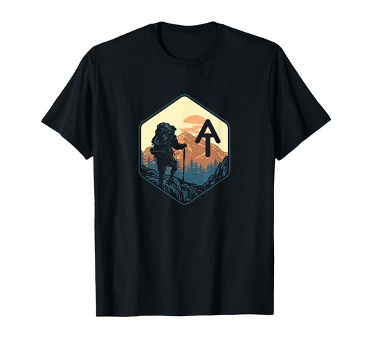 Adirondack Trail Hiking Mountains T-Shirt - Unique Graphic for Adults - T-Shirt, Sweatshirt, Hoodie