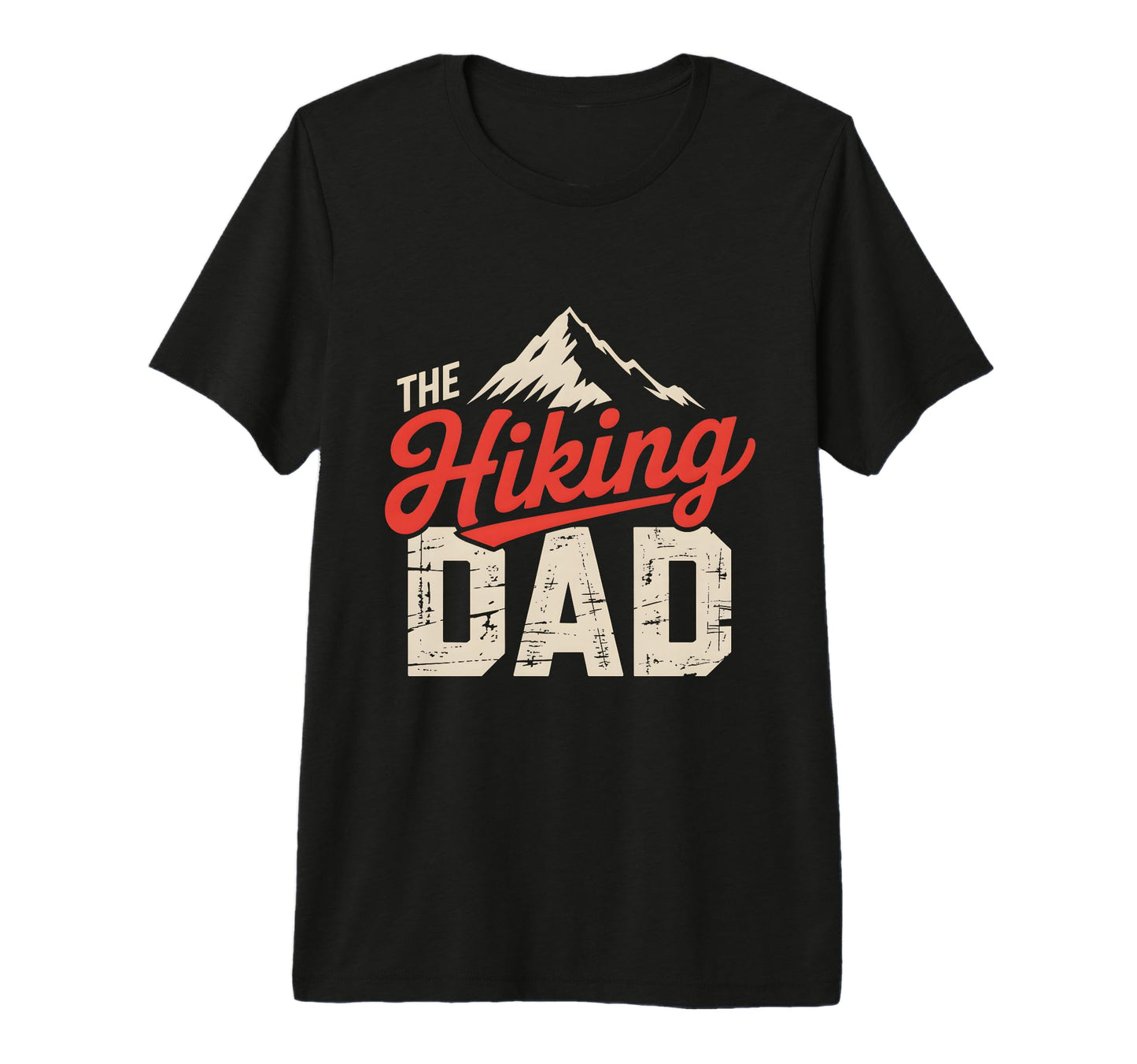 Hiking Dad Hiking Outfit Dad And Friends T-Shirt - Unique Graphic Unisex - T-Shirt, Sweatshirt, Hoodie