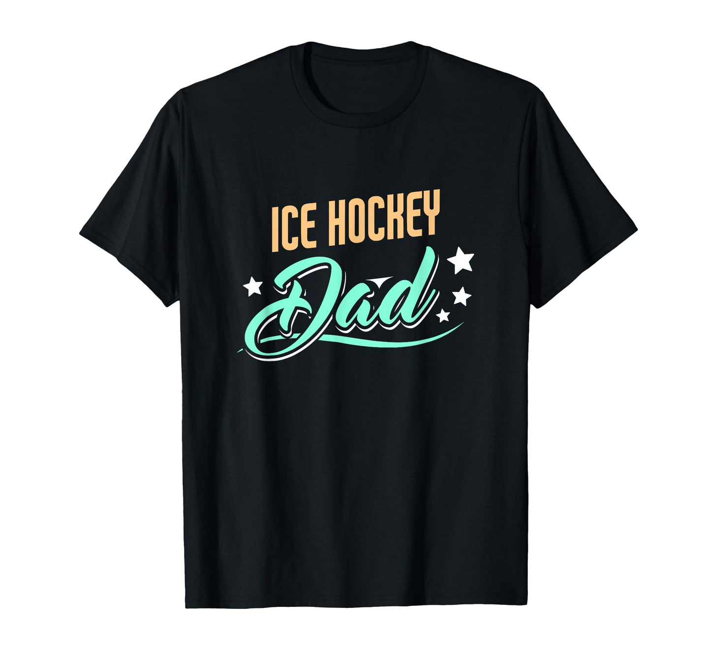 Funny Ice Hockey Dad Father Ice Hockey T-Shirt - Unique Graphic Men Women - T-Shirt, Sweatshirt, Hoodie