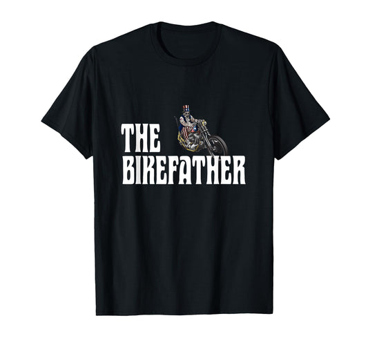 Biker Bikefather Biker Dad Funny T-Shirt - Aesthetic Graphic Men Women - T-Shirt, Sweatshirt, Hoodie