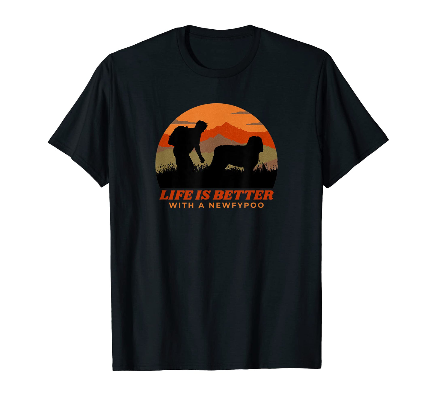 Life Is Better Newfypoo Mens T-Shirt - Casual Everyday Wear Men Women - T-Shirt, Sweatshirt, Hoodie