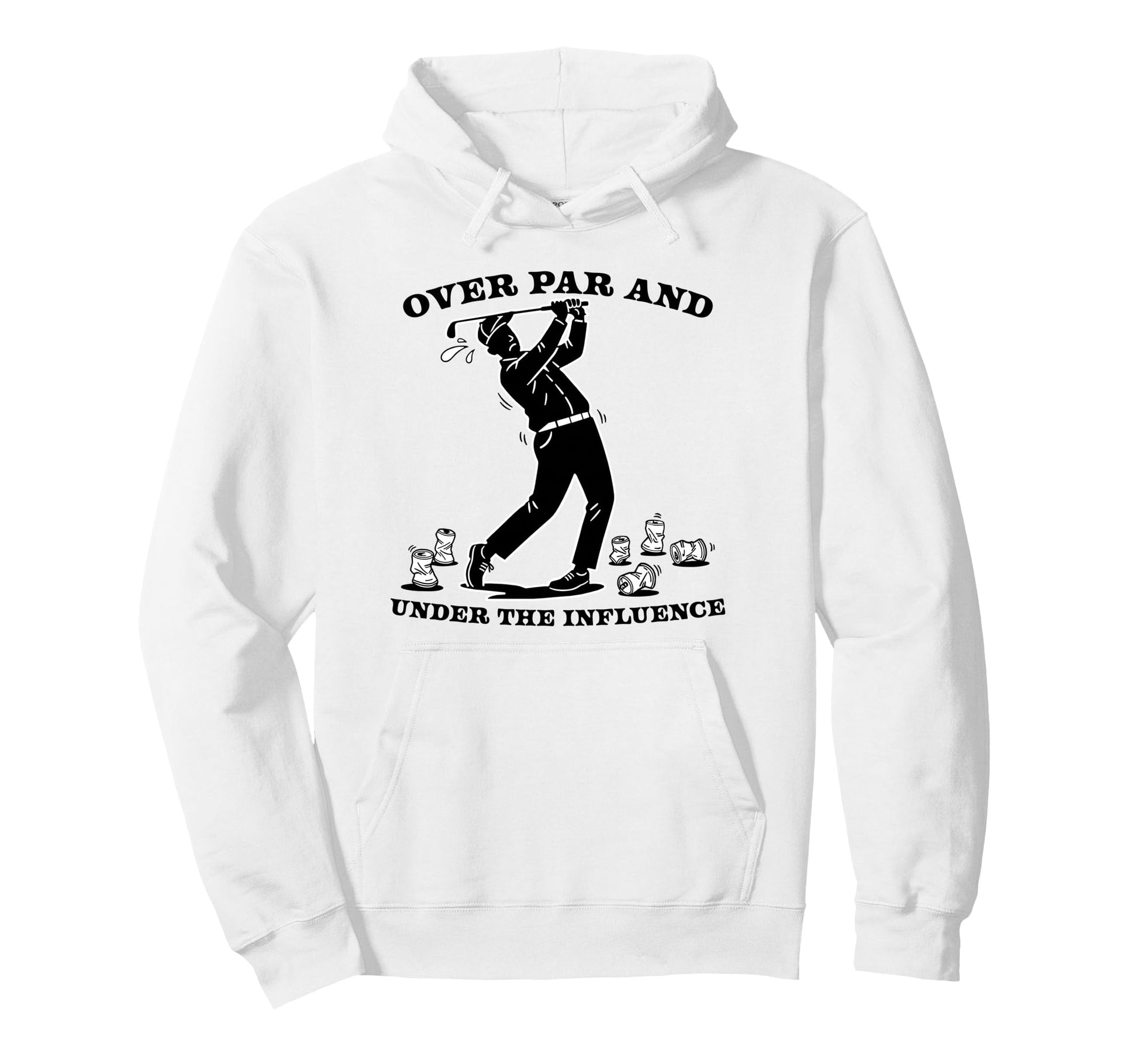 80 Alcohol 20 Skill Golf Ball Golfing Hoodie - Casual Everyday Wear Unisex - T-Shirt, Sweatshirt, Hoodie