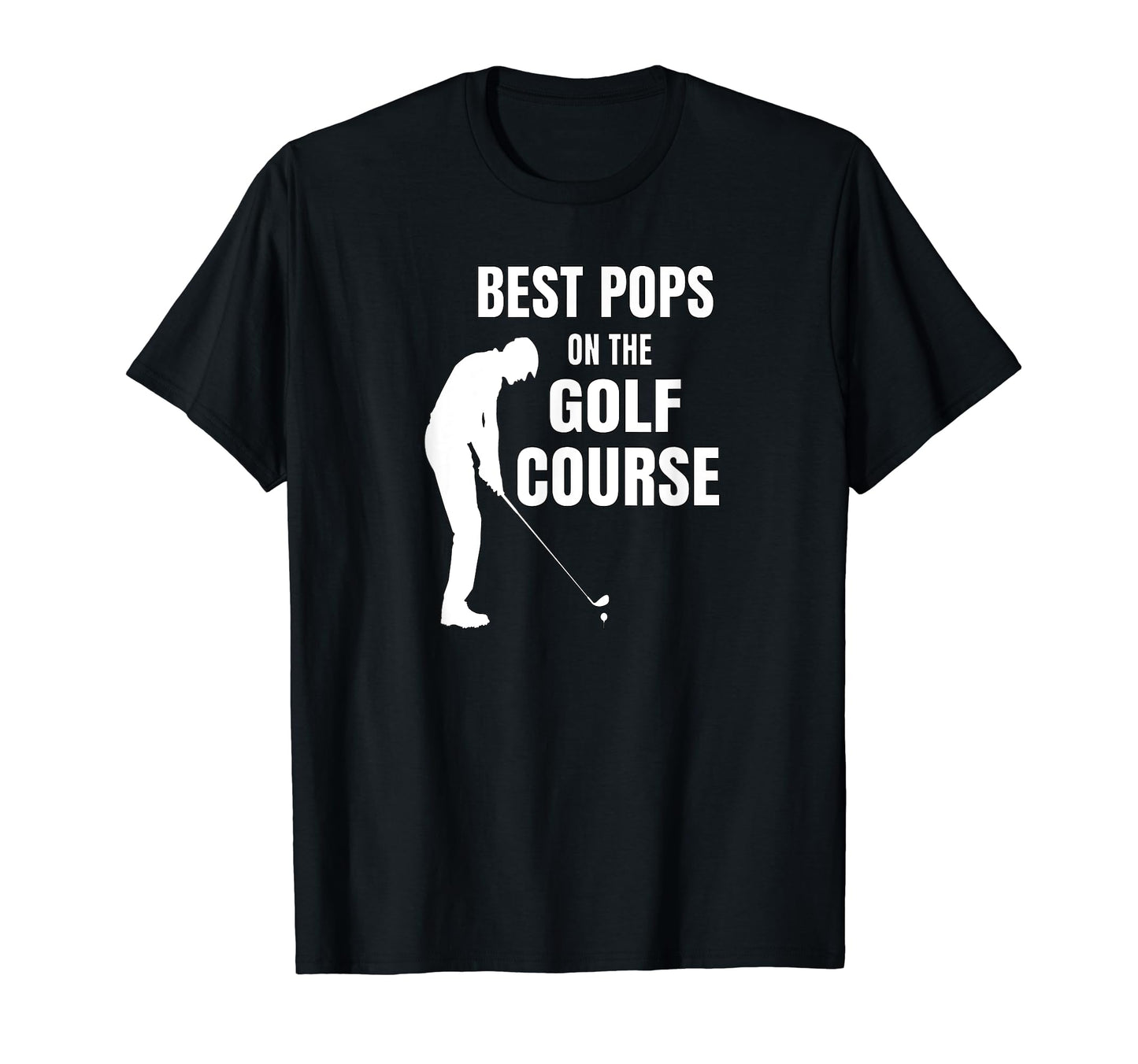 Mens Best Pops Golf Course Golf Gift Sweatshirt - Graphic Print for Adults - T-Shirt, Sweatshirt, Hoodie