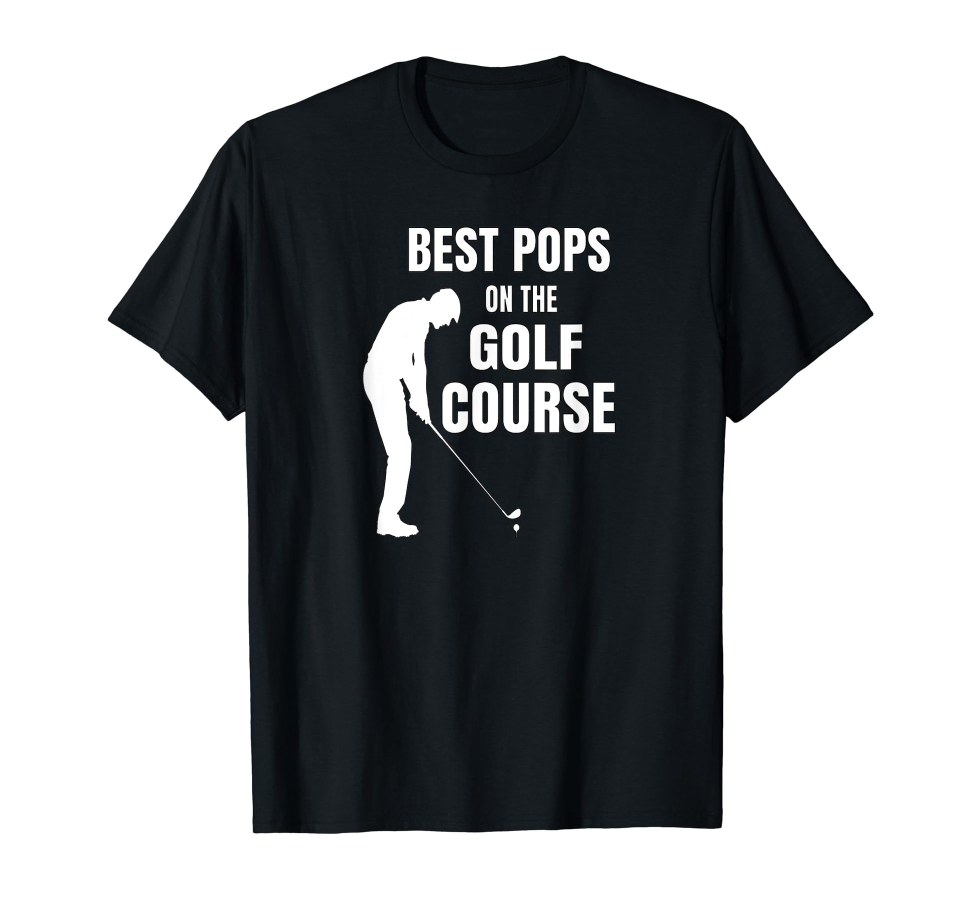 Mens Best Pops Golf Course Golf Gift Sweatshirt - Graphic Print for Adults - T-Shirt, Sweatshirt, Hoodie
