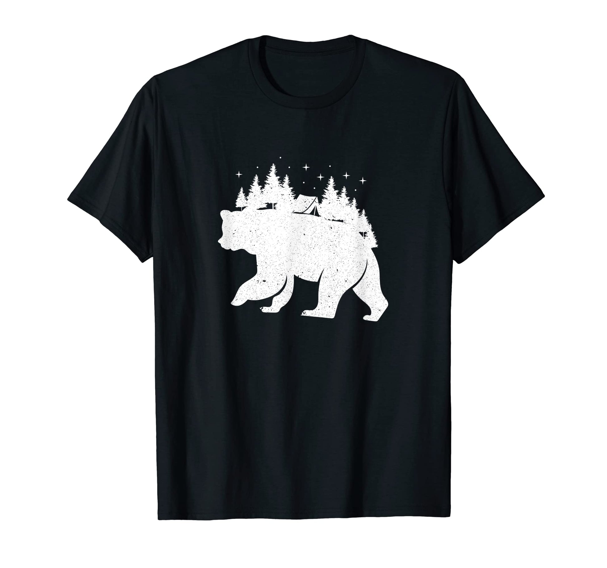 Hiking Nature Wildlife Grizzly Bear T-Shirt - Aesthetic Graphic Men Women - T-Shirt, Sweatshirt, Hoodie