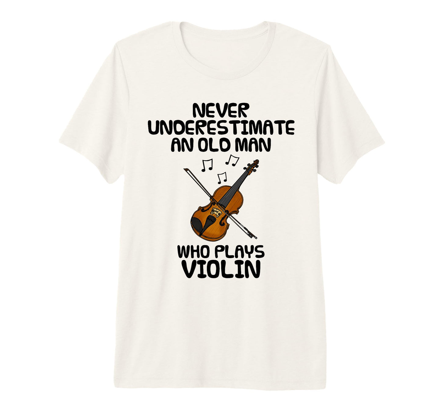 Mens Never Underestimate Old Who Plays T-Shirt - Graphic Print for Adults - T-Shirt, Sweatshirt, Hoodie