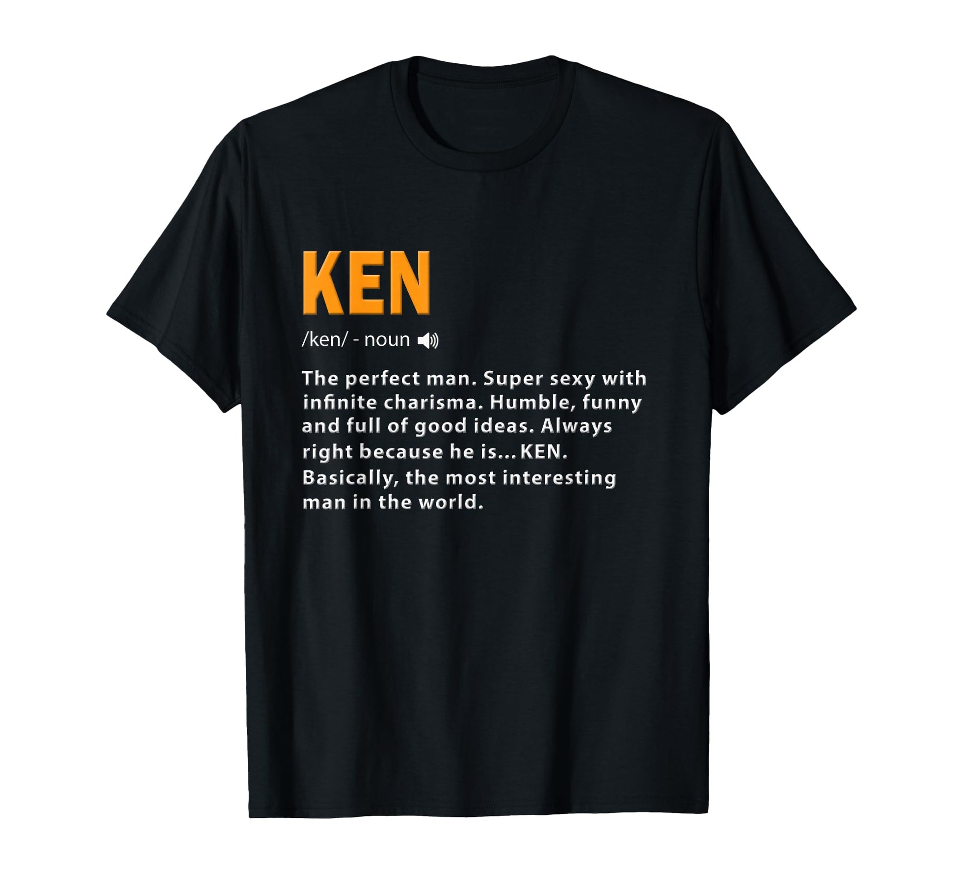 Funny Ken Definition Dad Husband T-Shirt - Aesthetic Graphic Unisex - T-Shirt, Sweatshirt, Hoodie