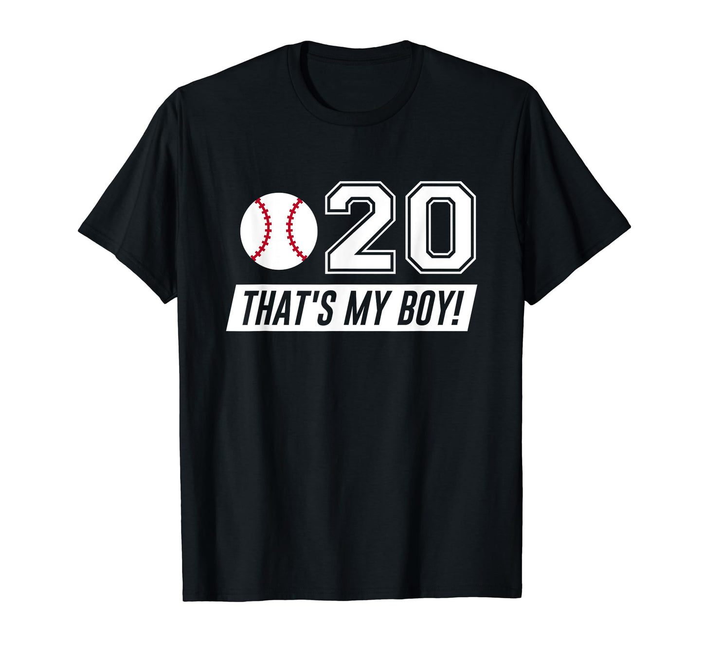 20 Baseball Dad Baseball Mom Gift T-Shirt - Streetwear Style Men Women - T-Shirt, Sweatshirt, Hoodie