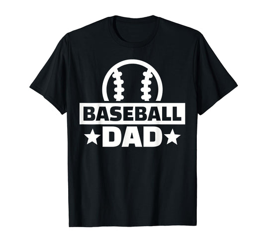 Baseball Dad T-Shirt - Trendy Graphic Unisex - T-Shirt, Sweatshirt, Hoodie