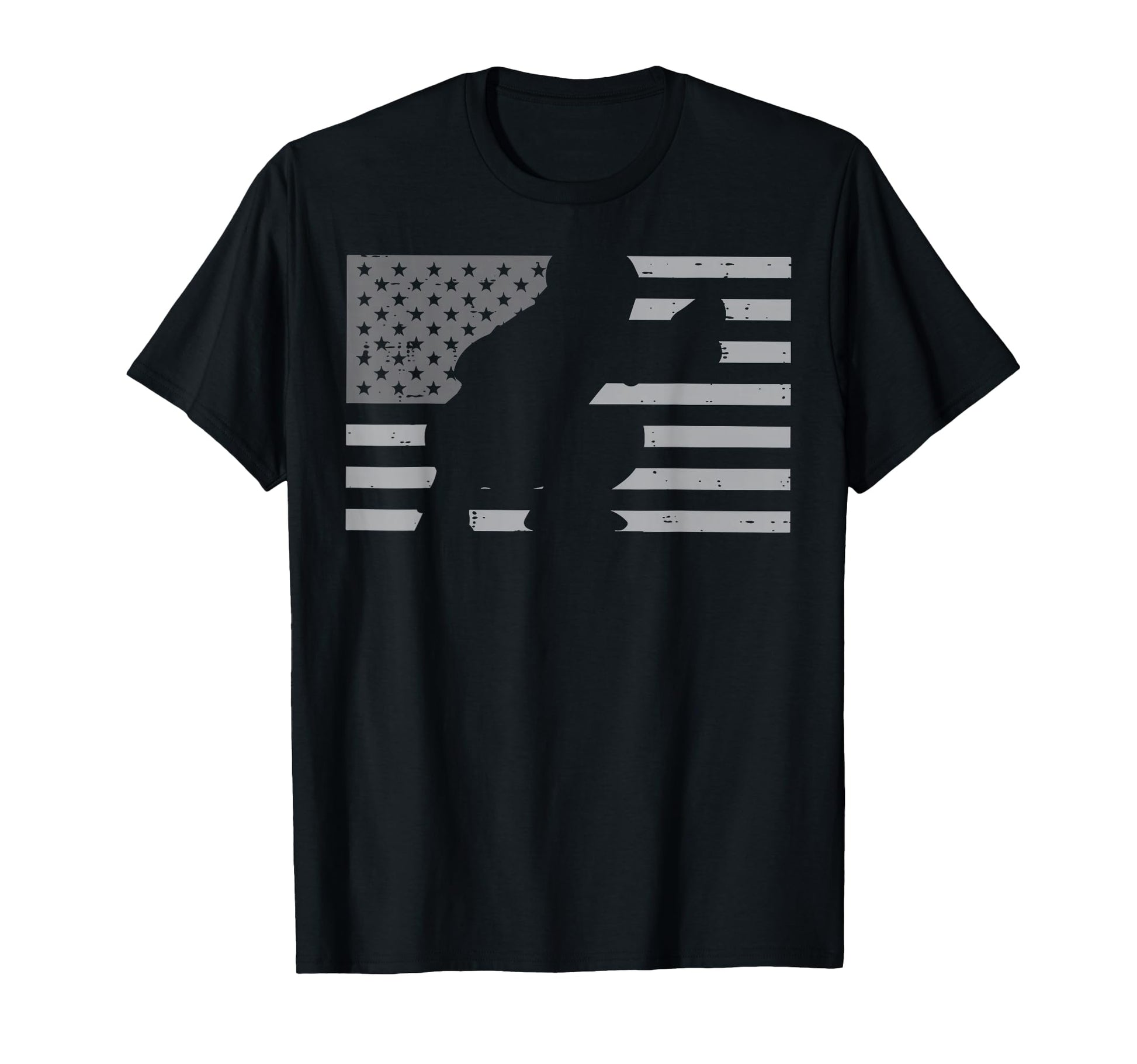 Baseball Catcher American Flag Usa T-Shirt - Minimalist Print Men Women - T-Shirt, Sweatshirt, Hoodie