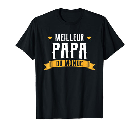 Best Dad World Great Fathers Day Gift T-Shirt - Aesthetic Graphic Unisex - T-Shirt, Sweatshirt, Hoodie