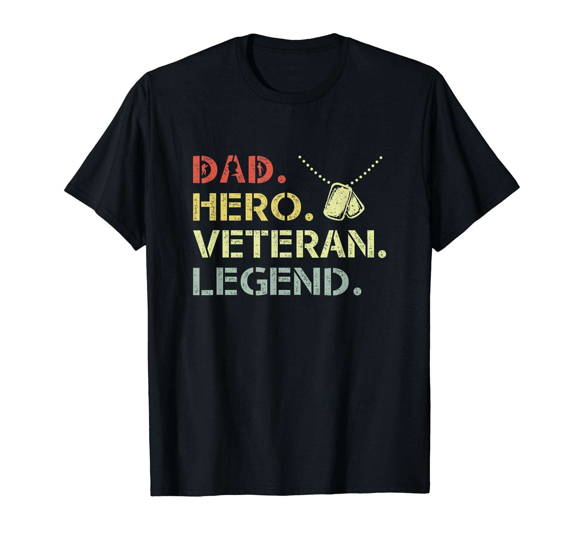 Dad Hero Veteran Veterans Day Us Army T-Shirt - Unique Graphic Men Women - T-Shirt, Sweatshirt, Hoodie