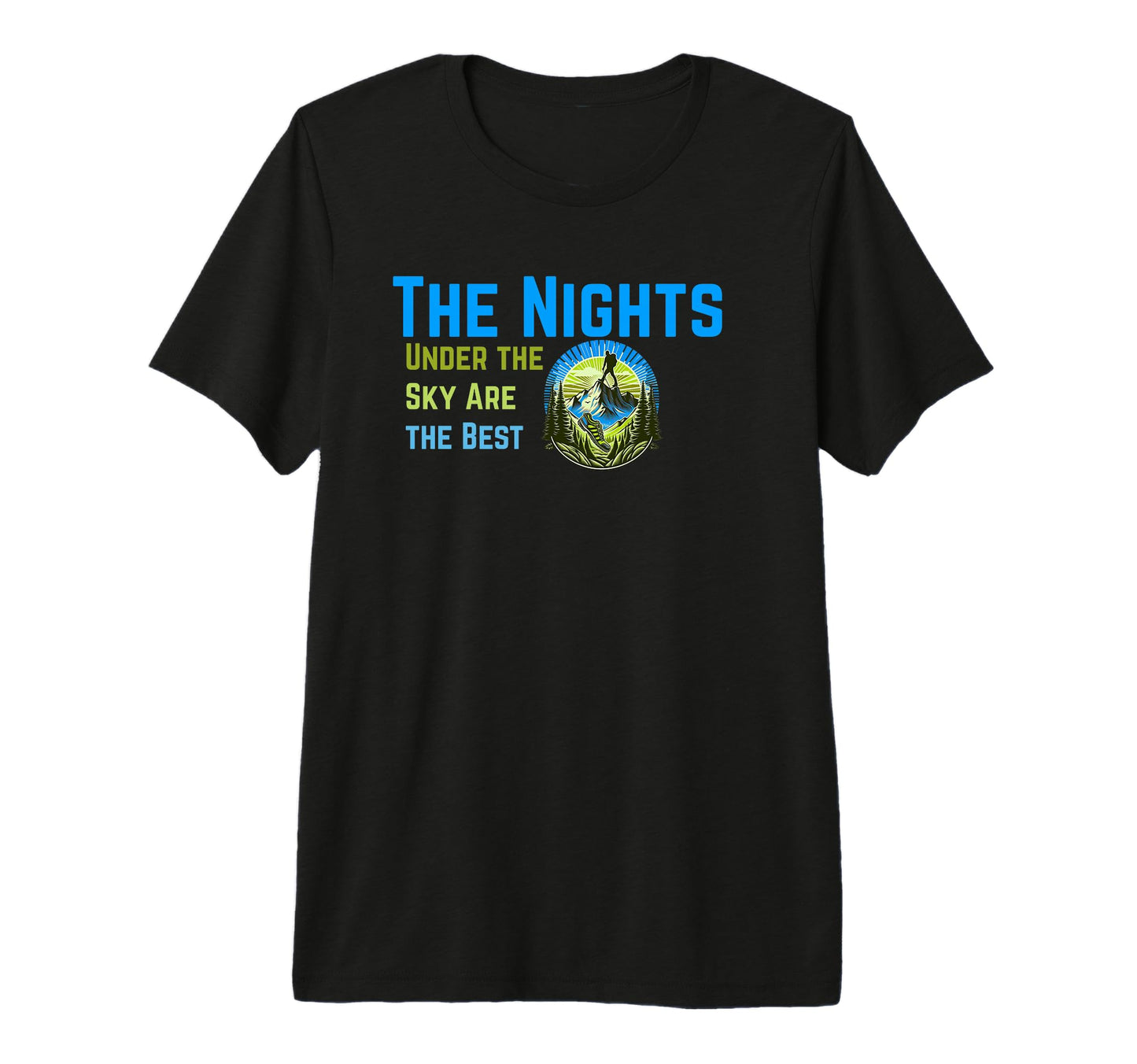 Funny Hiking Mountain Adventure Adventure T-Shirt - Graphic Print Unisex - T-Shirt, Sweatshirt, Hoodie