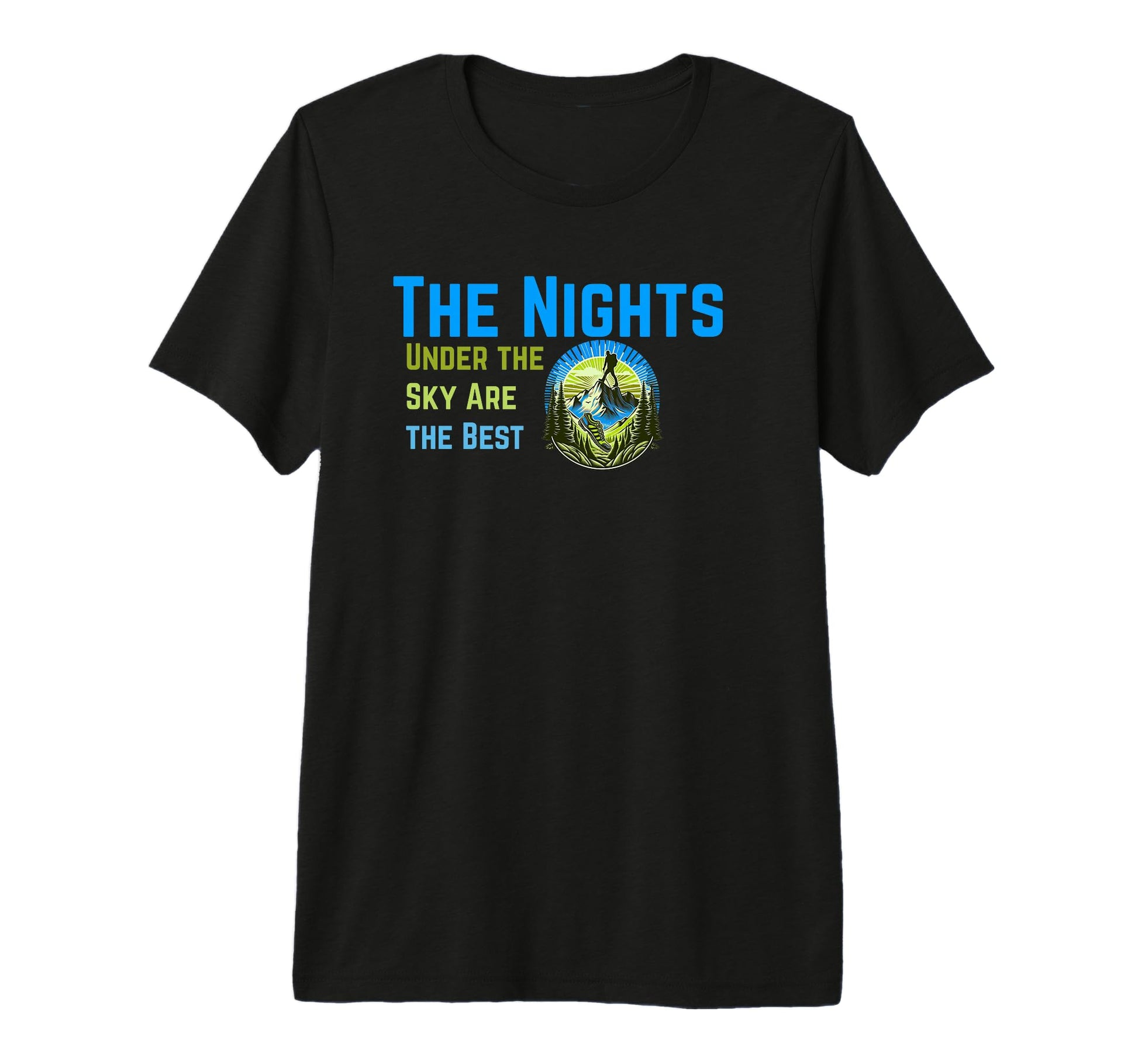 Funny Hiking Mountain Adventure Adventure T-Shirt - Graphic Print Unisex - T-Shirt, Sweatshirt, Hoodie