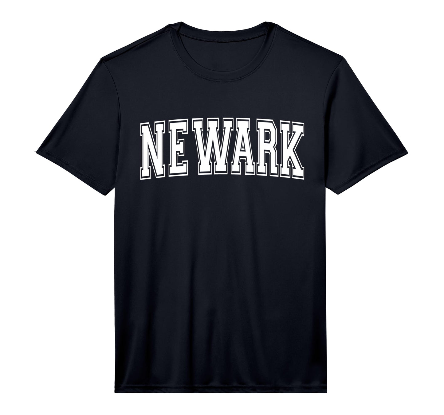 Newark Nj New Jersey Usa Sports Varsity T-Shirt - Minimalist Print Unisex - T-Shirt, Sweatshirt, Hoodie