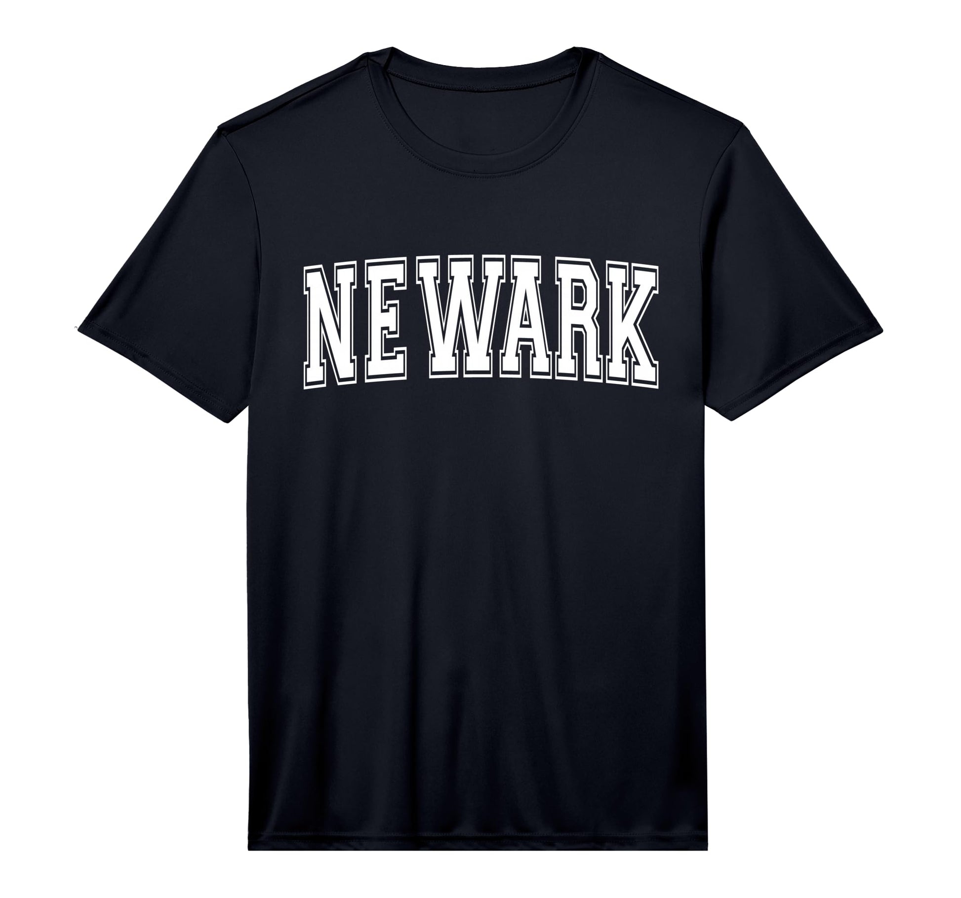 Newark Nj New Jersey Usa Sports Varsity T-Shirt - Minimalist Print Unisex - T-Shirt, Sweatshirt, Hoodie