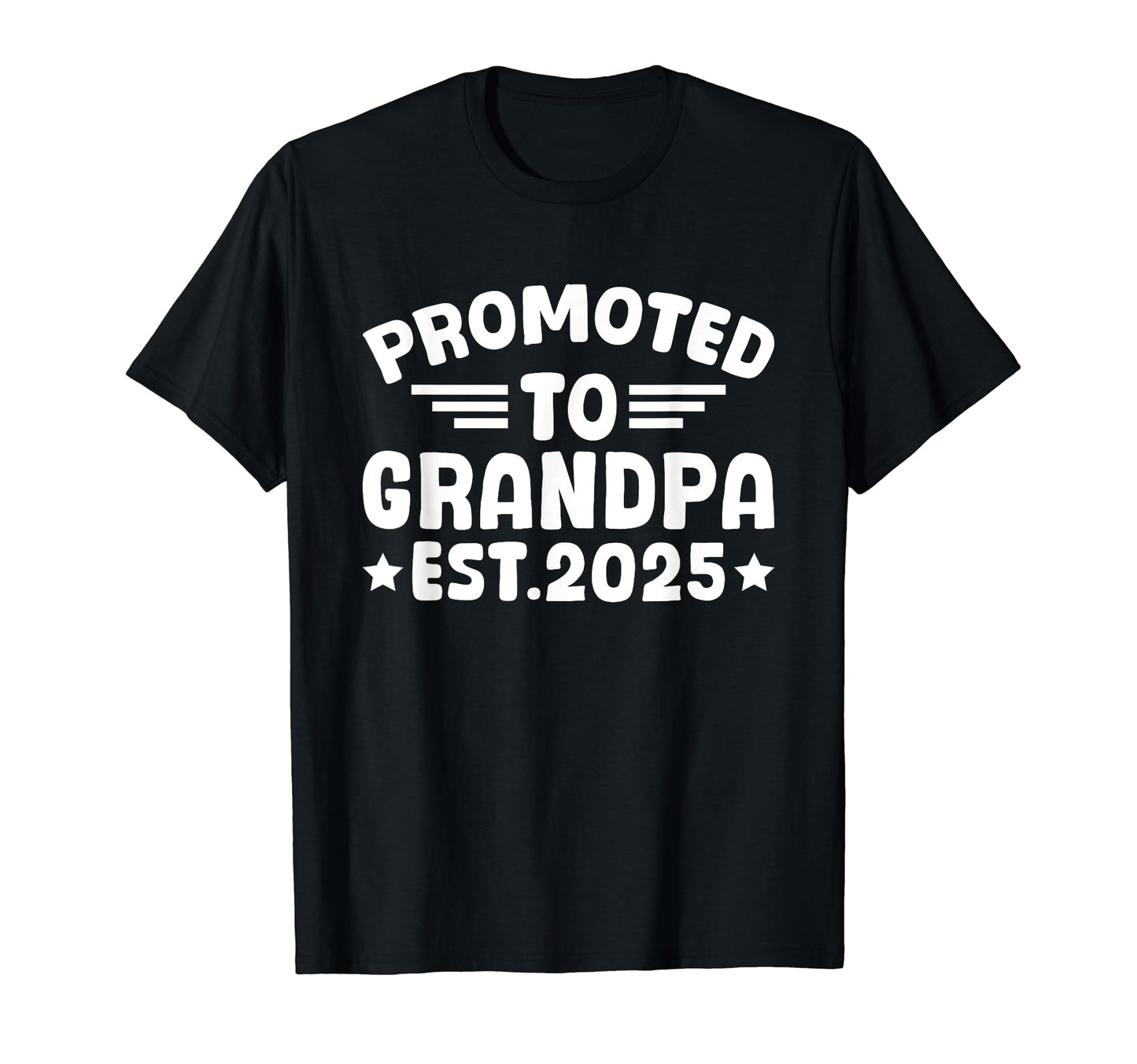 First Time Grandpa To Be Promoted To T-Shirt - Custom Art Print Men Women - T-Shirt, Sweatshirt, Hoodie