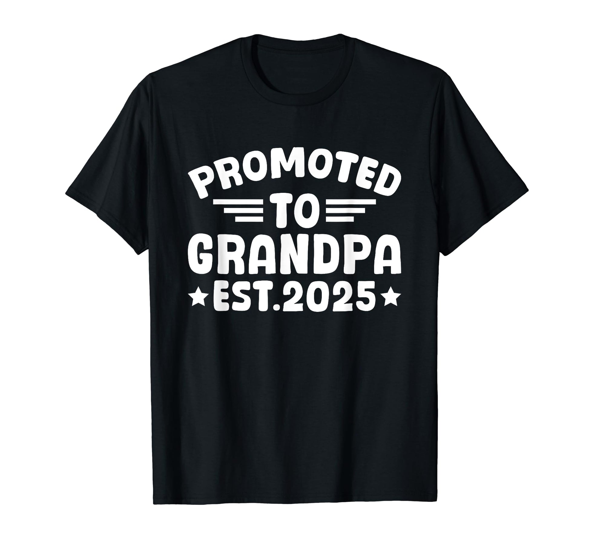 First Time Grandpa To Be Promoted To T-Shirt - Custom Art Print Men Women - T-Shirt, Sweatshirt, Hoodie