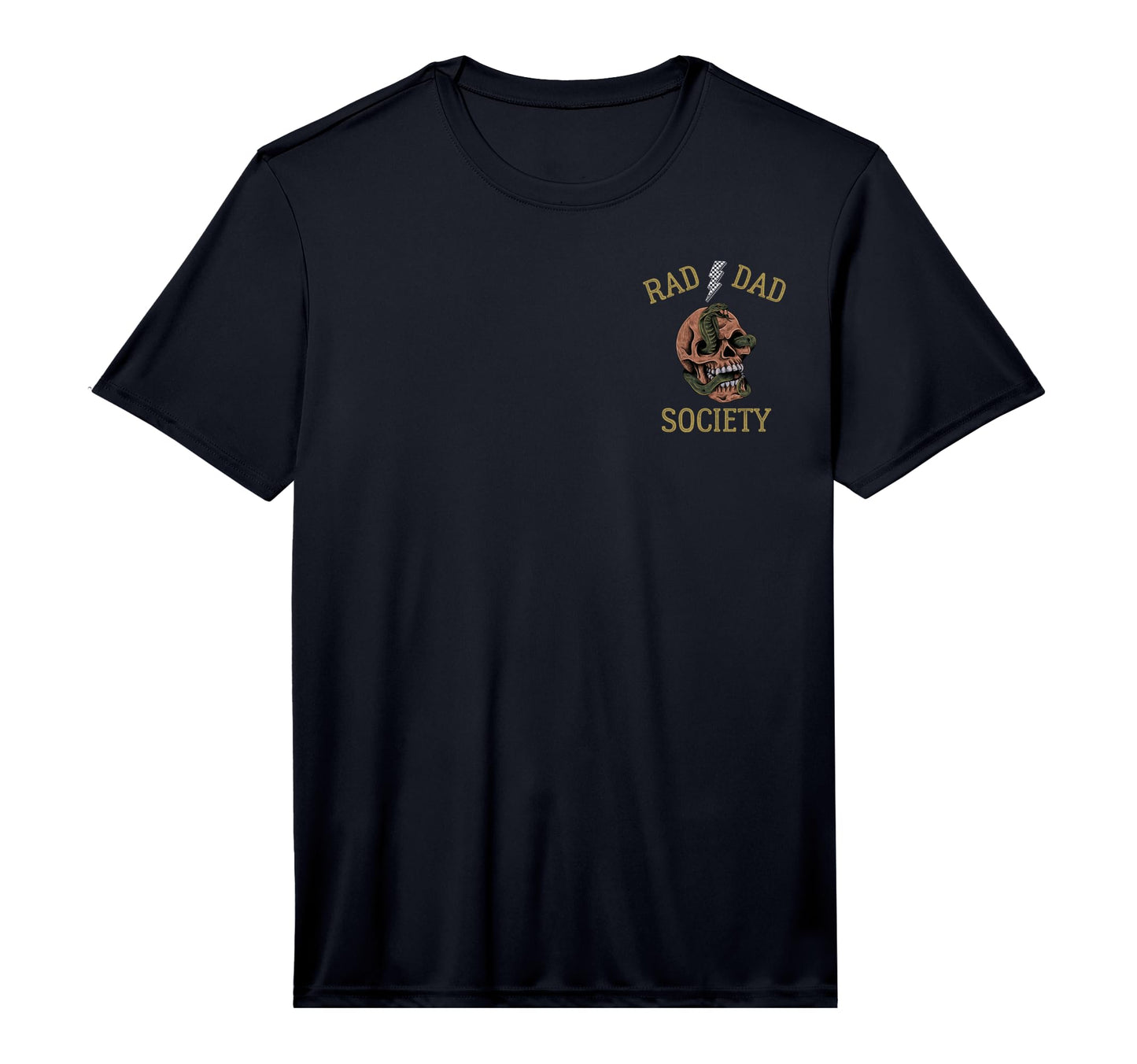 Mens Rad Dad Society Fathers Day T-Shirt - Custom Art Print Men Women - T-Shirt, Sweatshirt, Hoodie