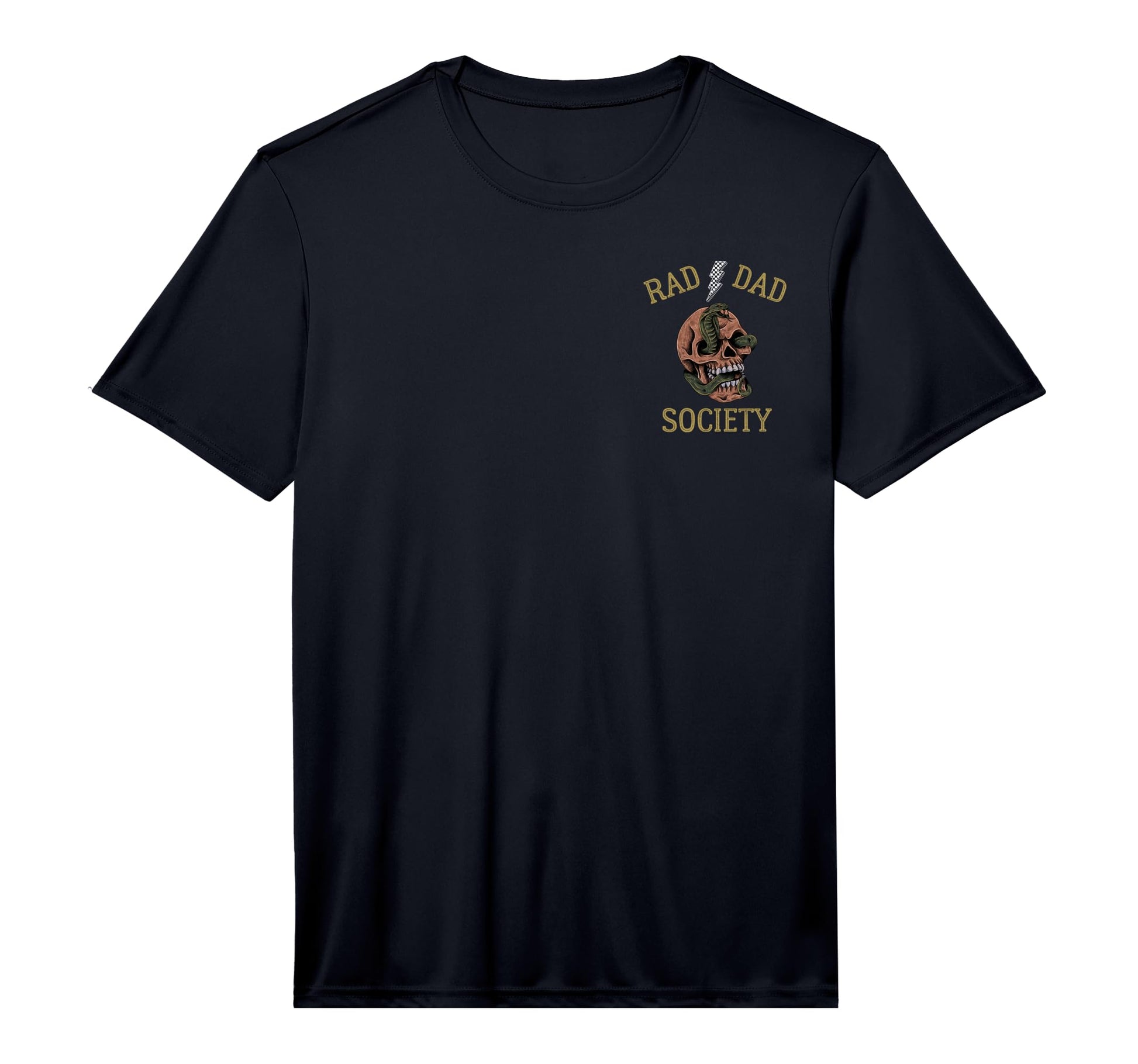Mens Rad Dad Society Fathers Day T-Shirt - Custom Art Print Men Women - T-Shirt, Sweatshirt, Hoodie