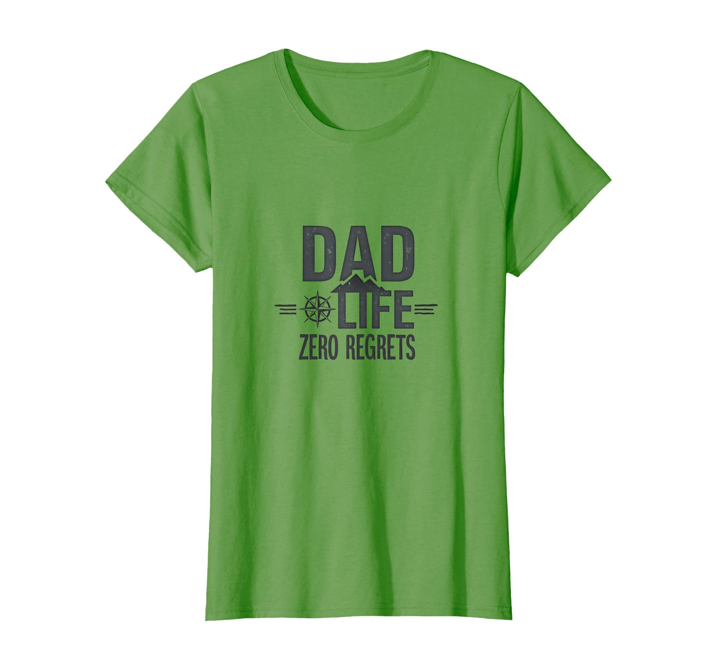 Dad Life Zero Regrets Rad Dad T-Shirt - Custom Art Print Men Women - T-Shirt, Sweatshirt, Hoodie
