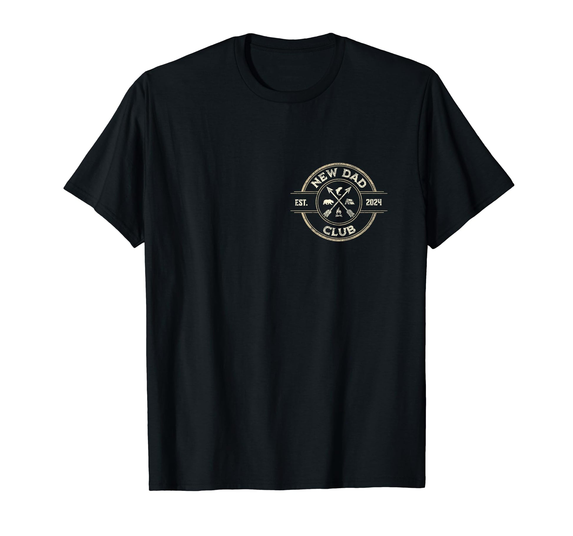 New Dad Club Established 2024 Camping T-Shirt - Streetwear Style Men Women - T-Shirt, Sweatshirt, Hoodie