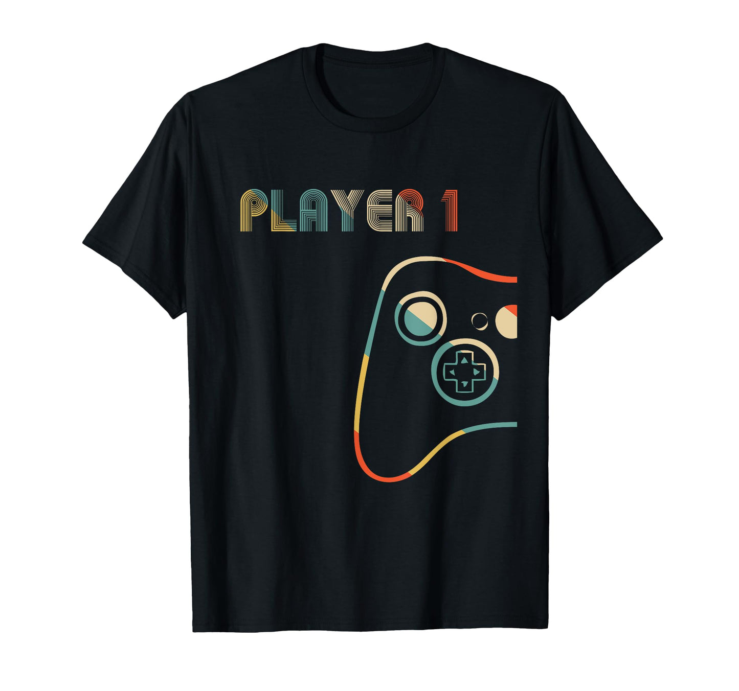 Matching Gamer Couple Player 1 T-Shirt - Fun Novelty Design for Adults - T-Shirt, Sweatshirt, Hoodie