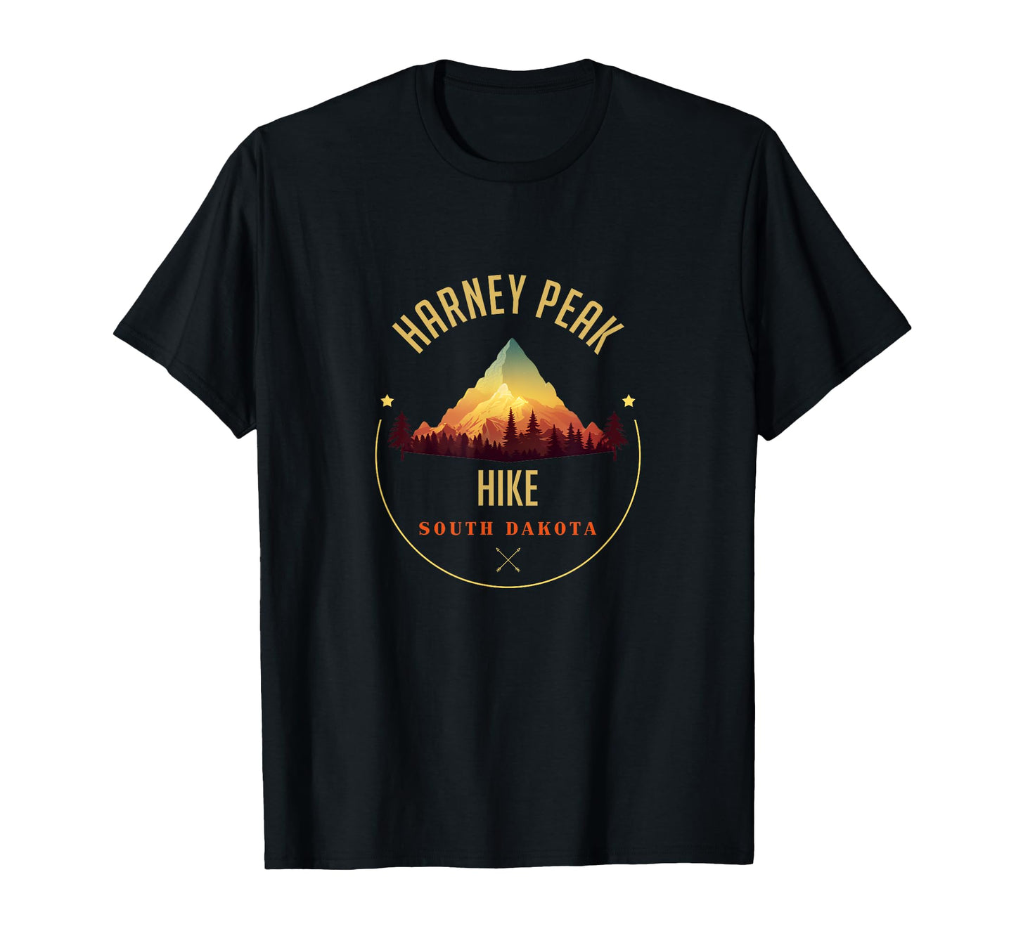 Harney Peak Souvenir Harney Peak T-Shirt - Custom Art Print for Adults - T-Shirt, Sweatshirt, Hoodie