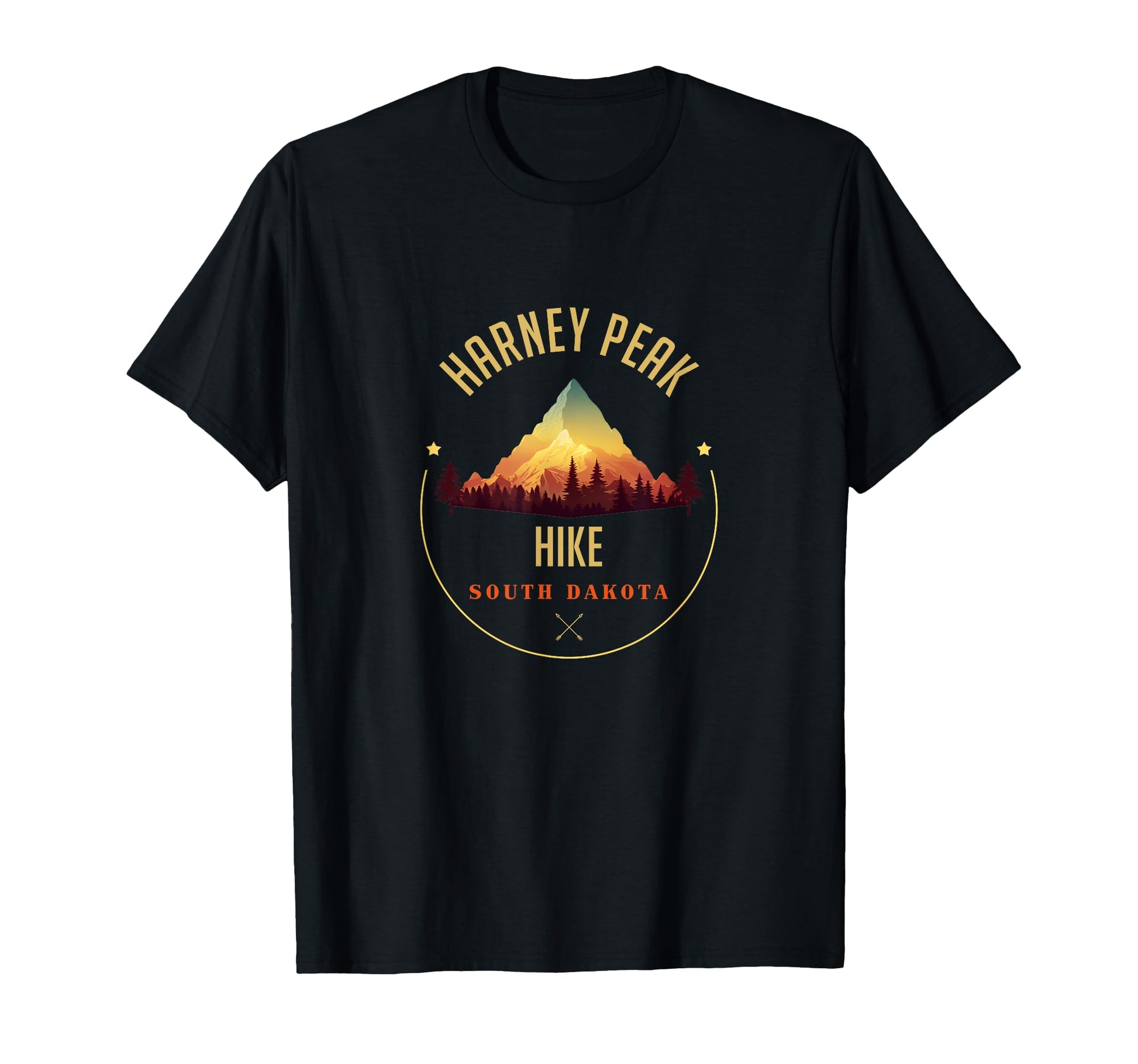 Harney Peak Souvenir Harney Peak T-Shirt - Custom Art Print for Adults - T-Shirt, Sweatshirt, Hoodie