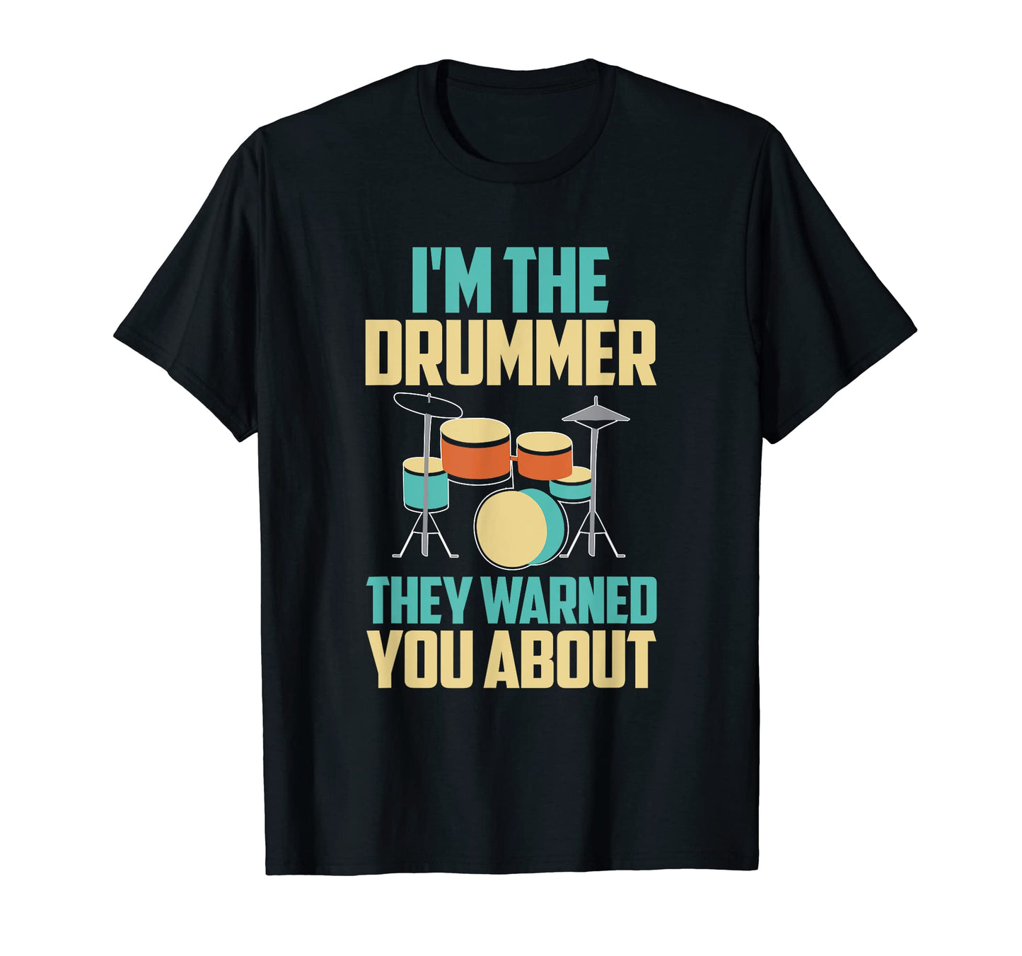 Drummer Musician Drum Player T-Shirt - Minimalist Print Unisex - T-Shirt, Sweatshirt, Hoodie