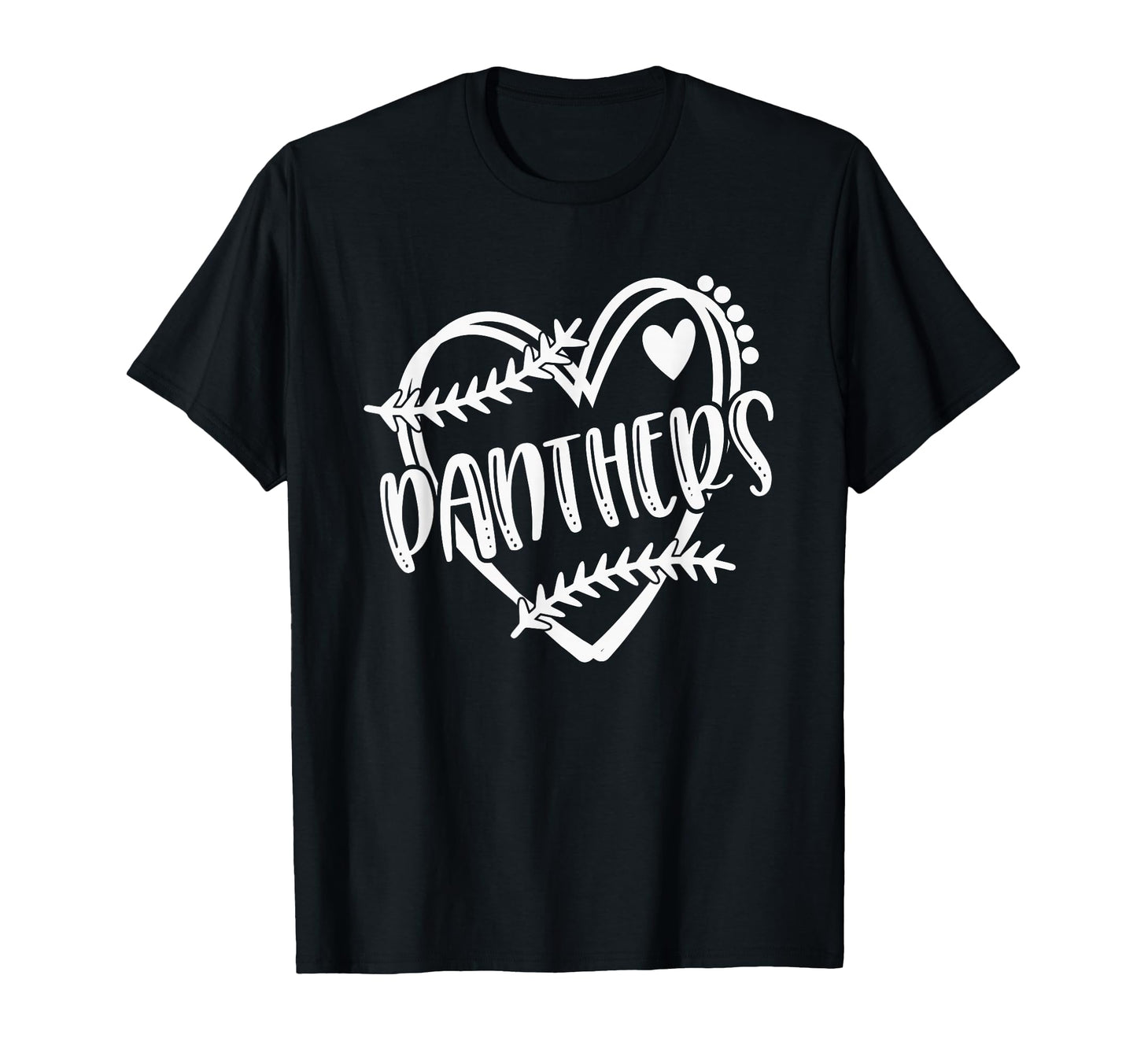 Baseball Softball Panther School Sports T-Shirt - Custom Art Print Unisex - T-Shirt, Sweatshirt, Hoodie