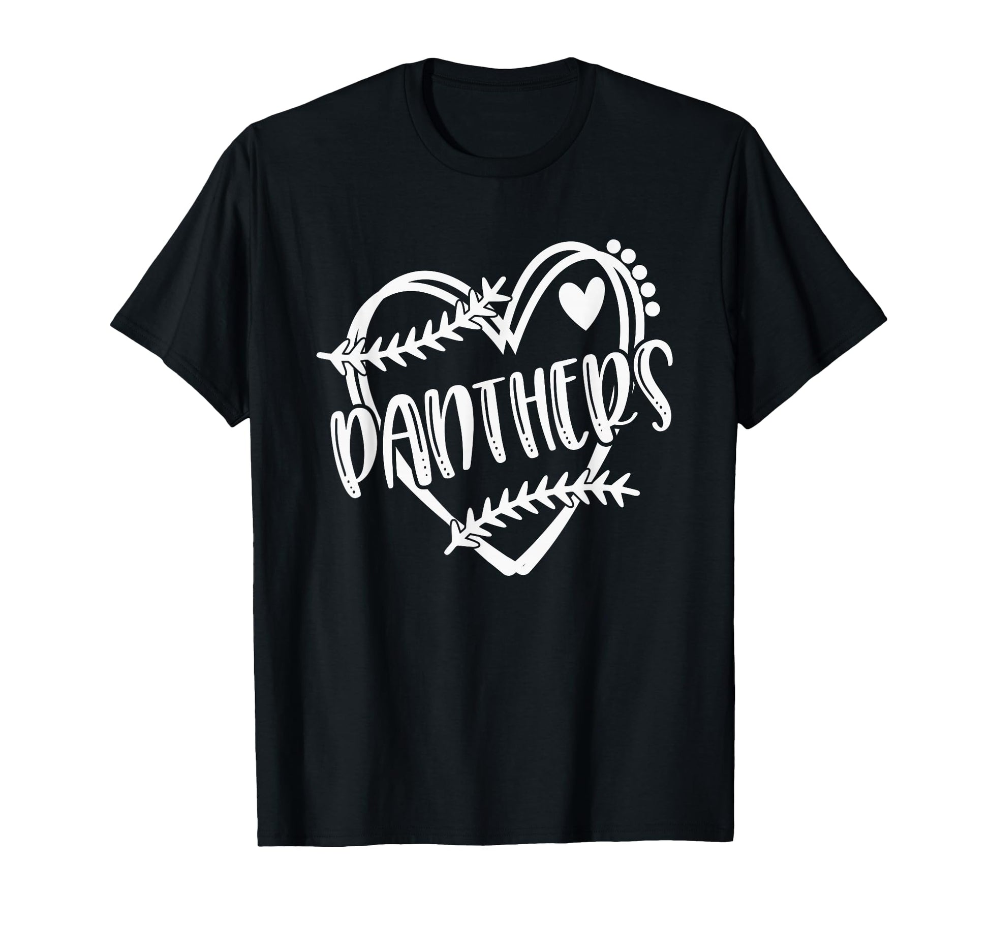 Baseball Softball Panther School Sports T-Shirt - Custom Art Print Unisex - T-Shirt, Sweatshirt, Hoodie
