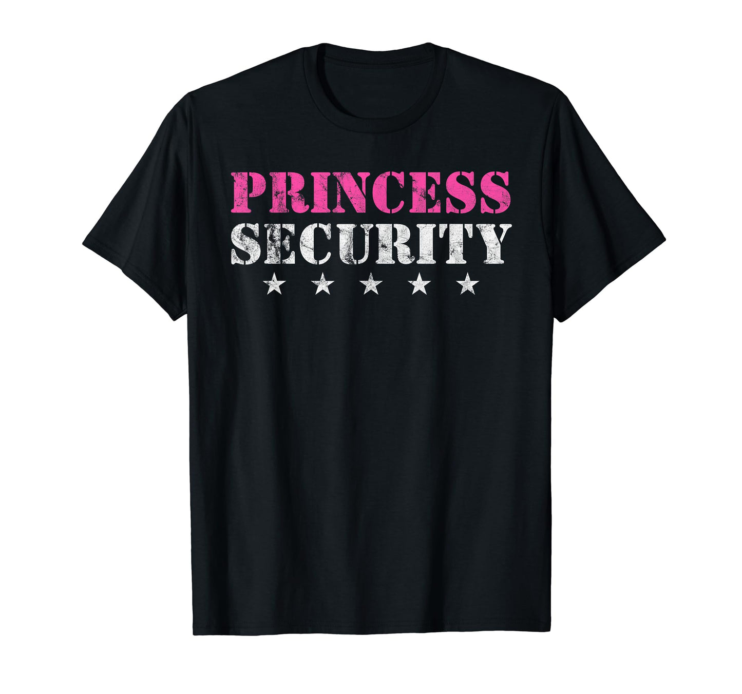 Princess Security Birthday Party Funny T-Shirt - Custom Art Print Unisex - T-Shirt, Sweatshirt, Hoodie