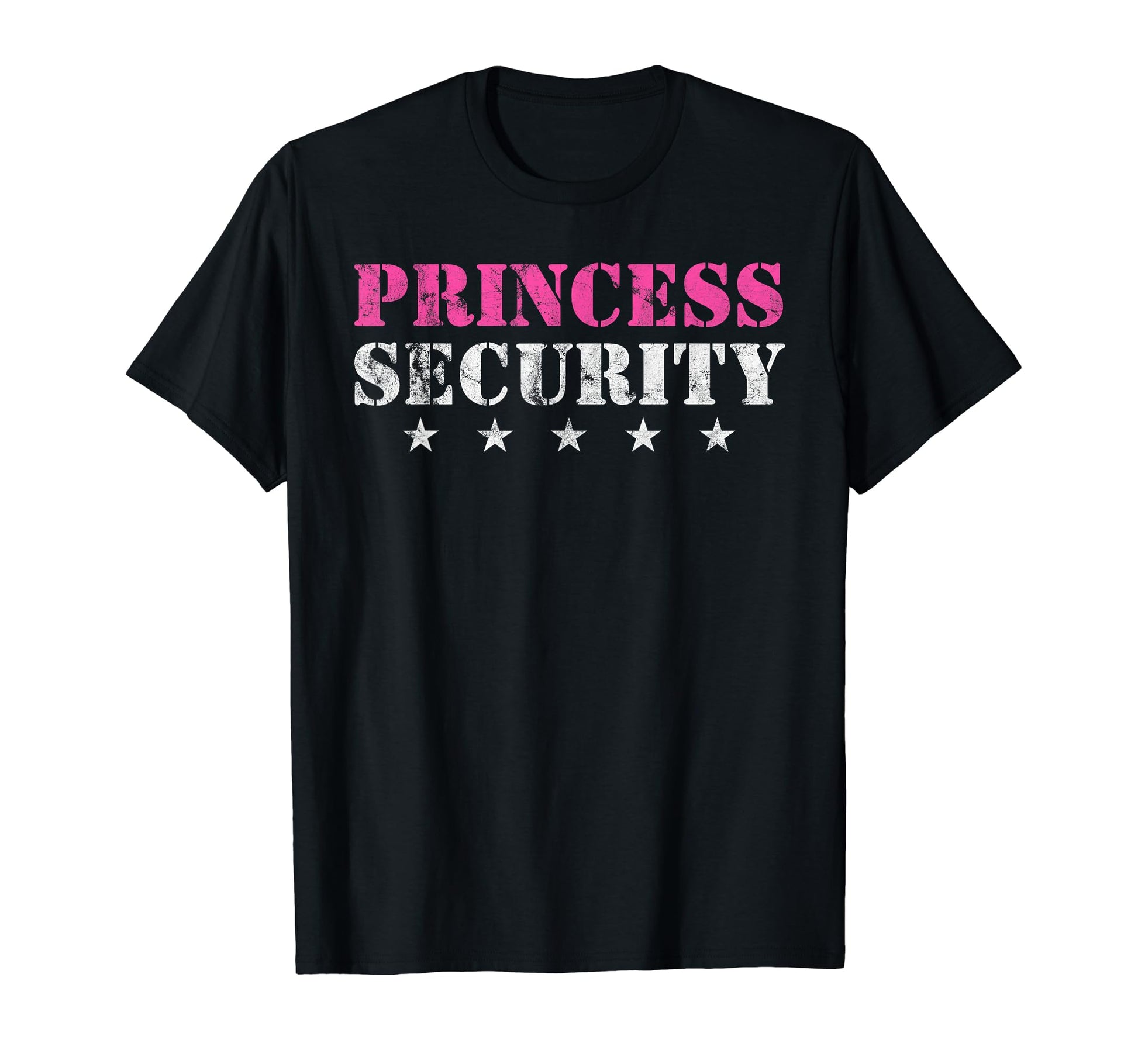 Princess Security Birthday Party Funny T-Shirt - Custom Art Print Unisex - T-Shirt, Sweatshirt, Hoodie