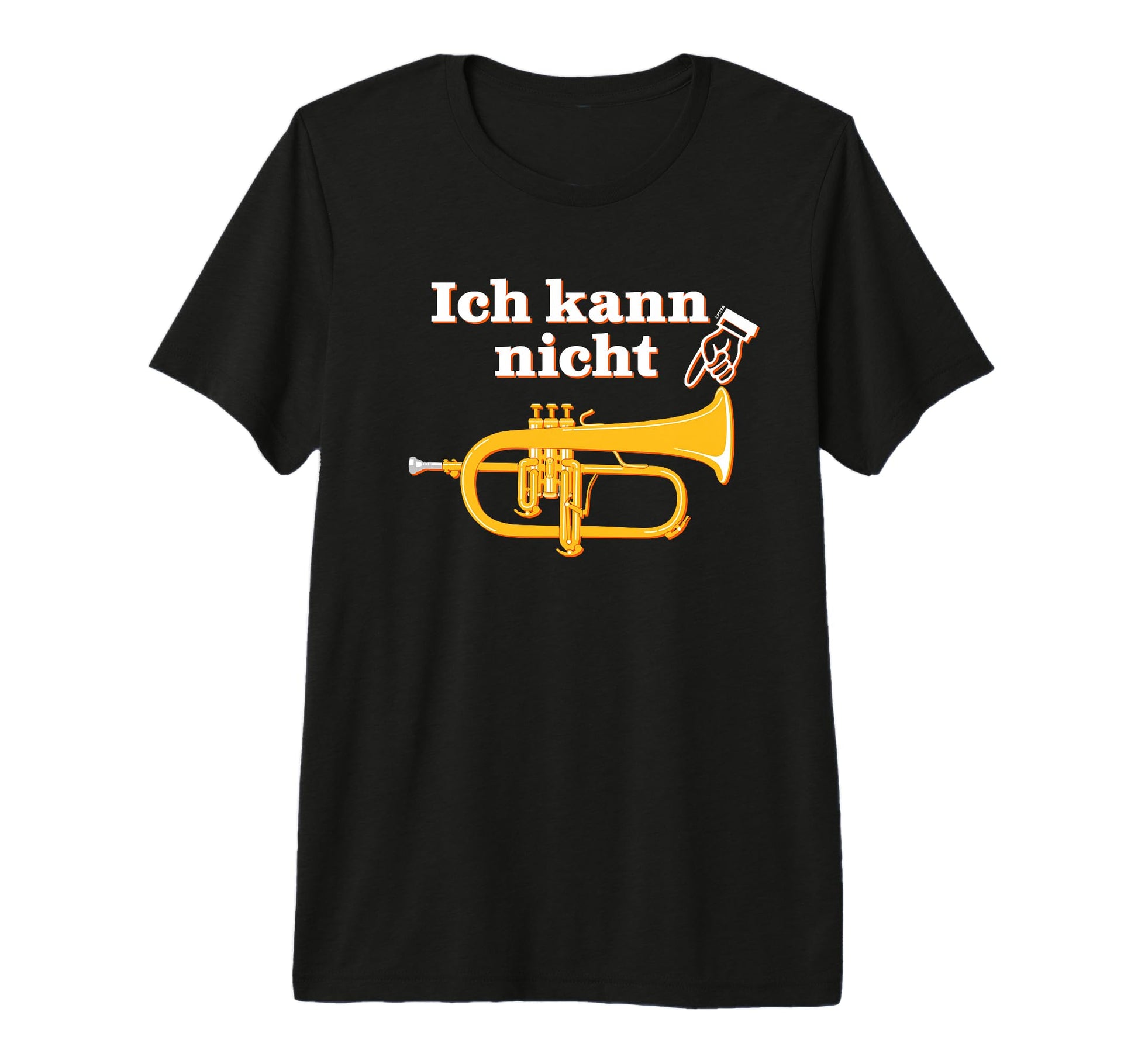 Funny Flugelhorn Player German Jazz T-Shirt - Novelty Apparel for Adults - T-Shirt, Sweatshirt, Hoodie