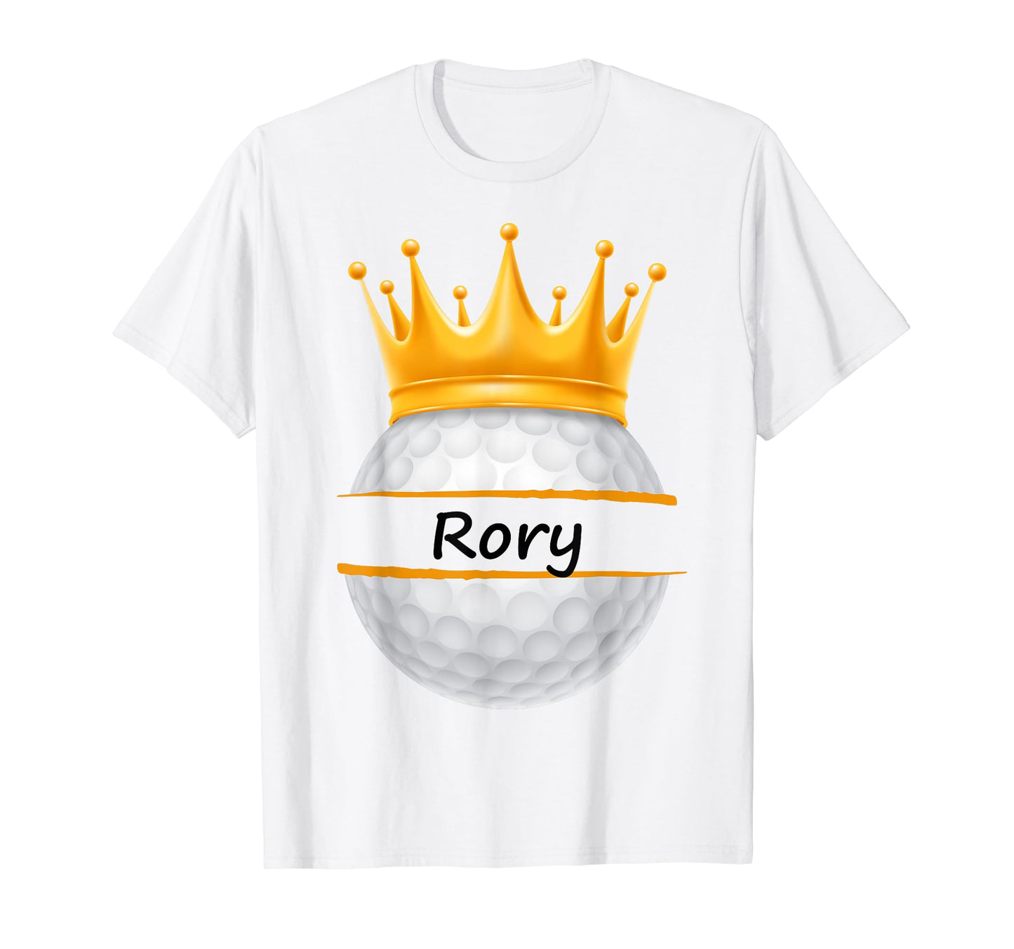 Novelty Golf Personalized Name Rory T-Shirt - Streetwear Style Men Women - T-Shirt, Sweatshirt, Hoodie