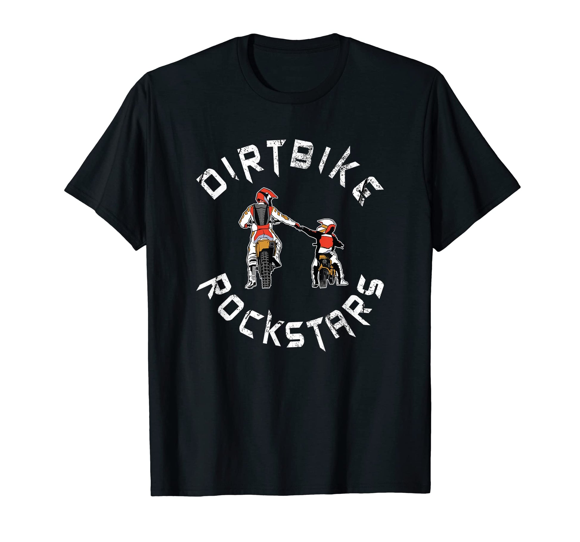Supercross Dirtbike Rockstars Dirt T-Shirt - Casual Everyday Wear Unisex - T-Shirt, Sweatshirt, Hoodie