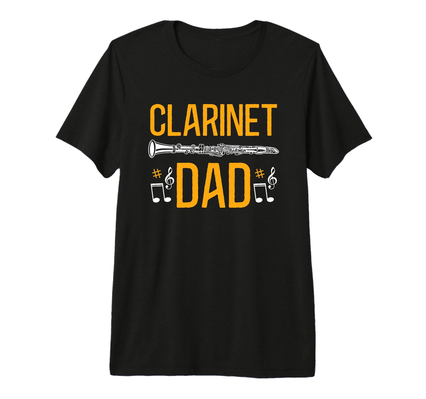 Mens Fathers Day Clarinetist Funny T-Shirt - Fun Novelty Design for Adults - T-Shirt, Sweatshirt, Hoodie