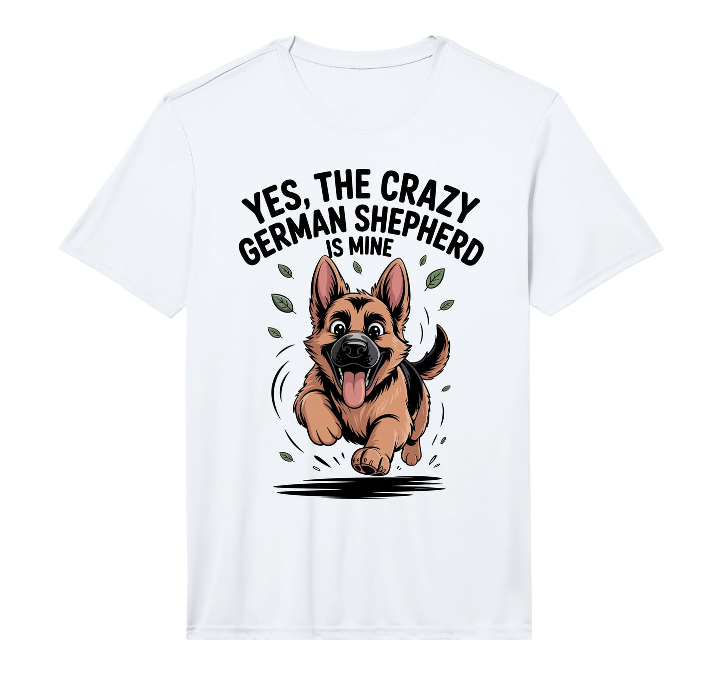 Mens Alsatian Dog Lover Gsd Funny T-Shirt - Graphic Print for Adults - T-Shirt, Sweatshirt, Hoodie