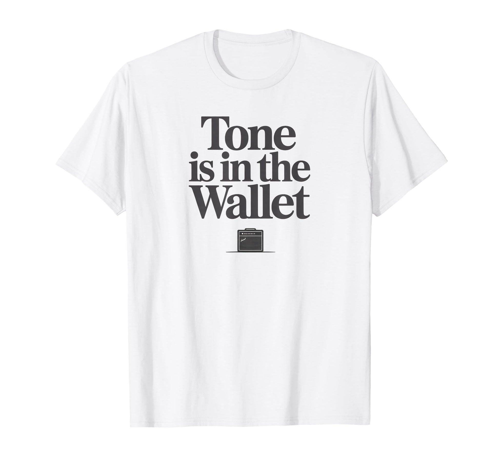 Tone Iis Wallet Funny Guitar Player Musician T-Shirt - Graphic Print Unisex - T-Shirt, Sweatshirt, Hoodie